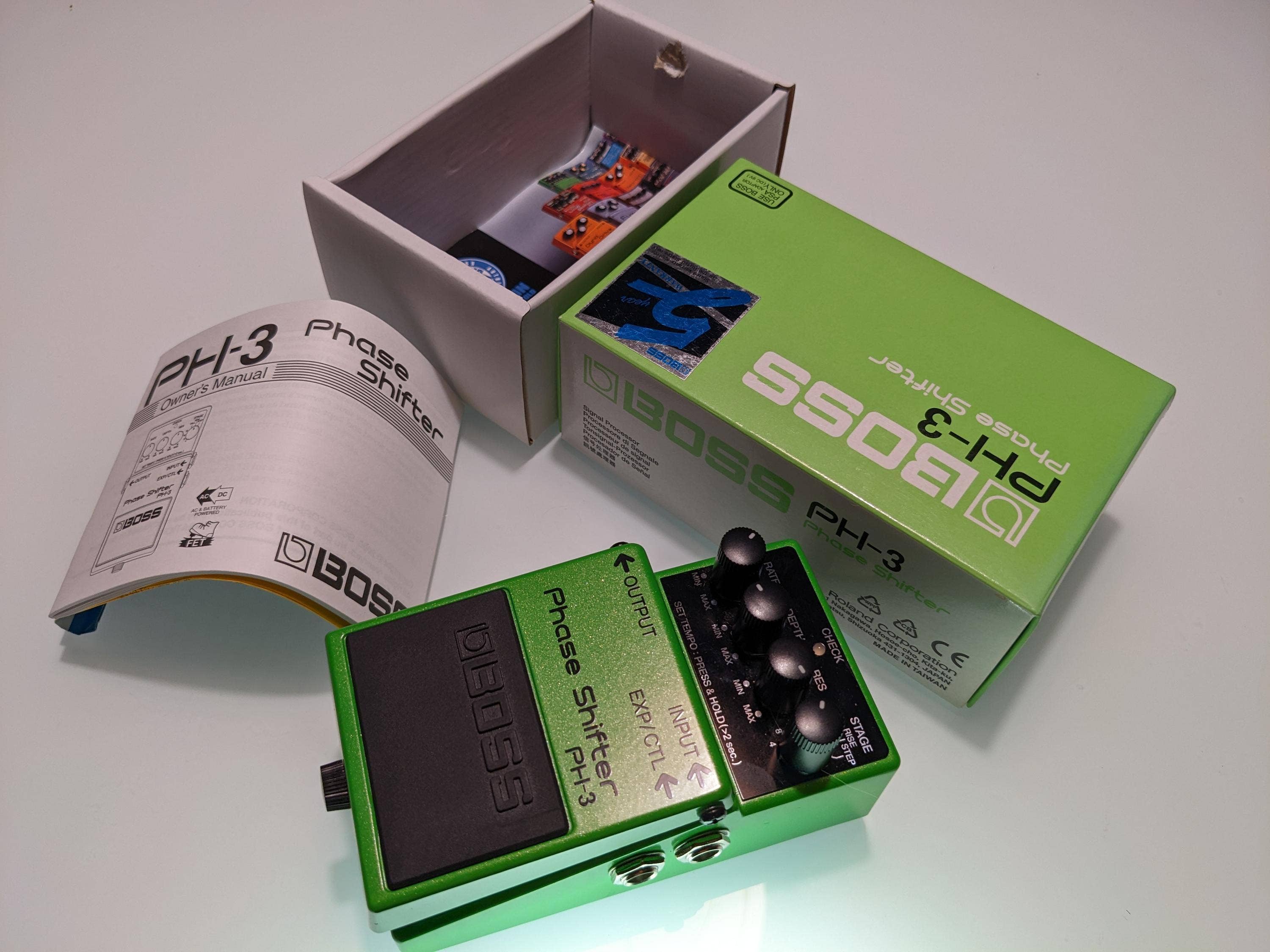 Used Boss PH3 Phase Shifter Pedal Sweetwater Gear Exchange