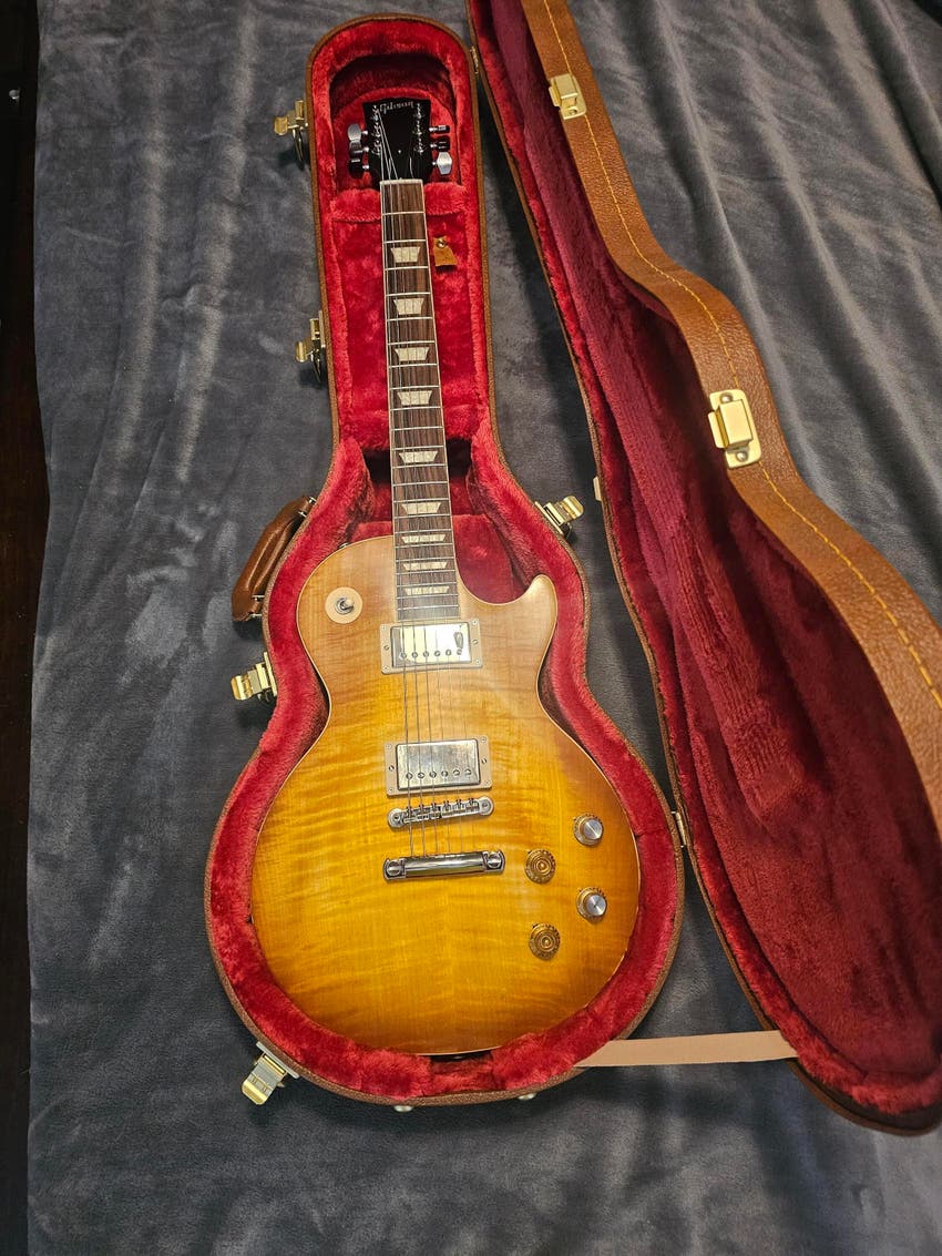 Kirk Hammett "Greeny" Les Paul Standard Electric Guitar - Greeny Burst