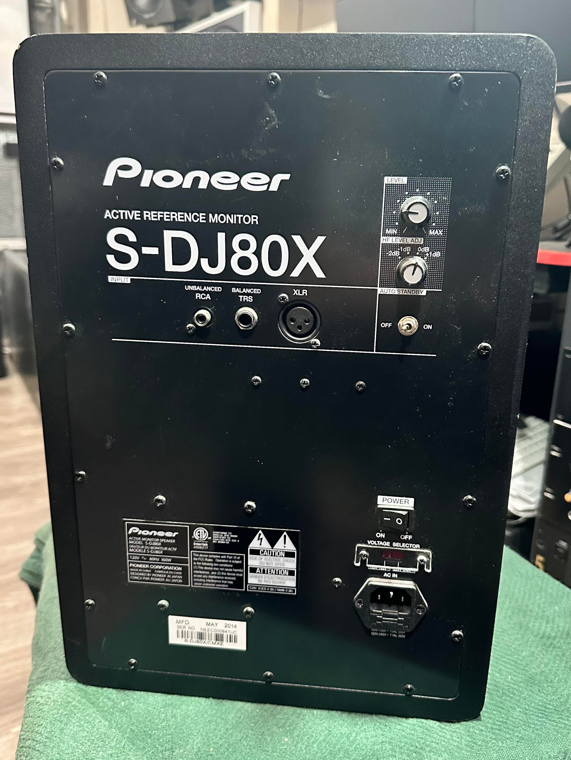 Used Pioneer S-DJ80X Professional - Sweetwater's Gear Exchange