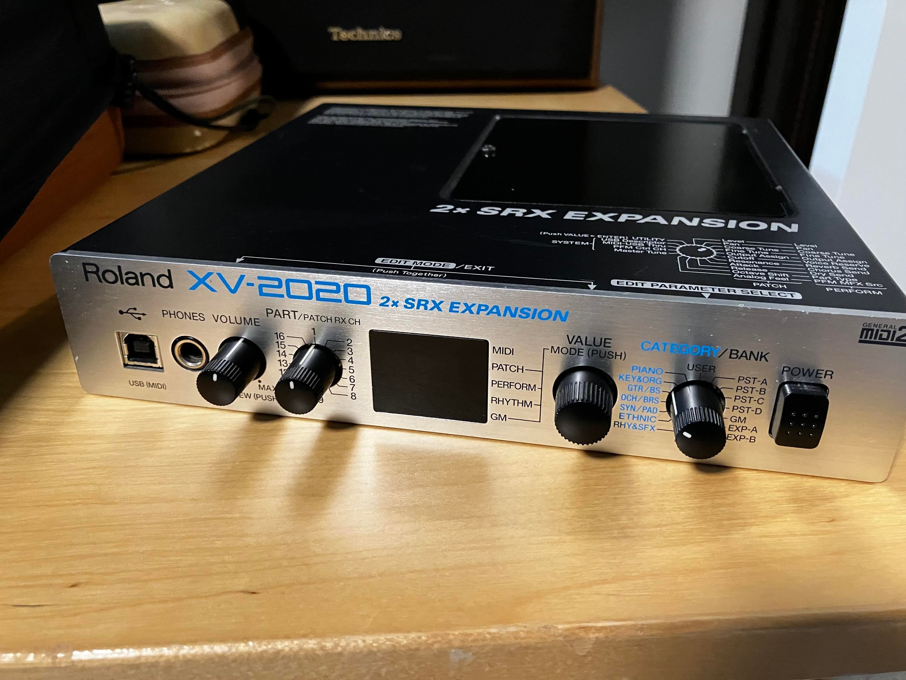 Used Roland XV-2020 64-Voice Expandable - Sweetwater's Gear Exchange