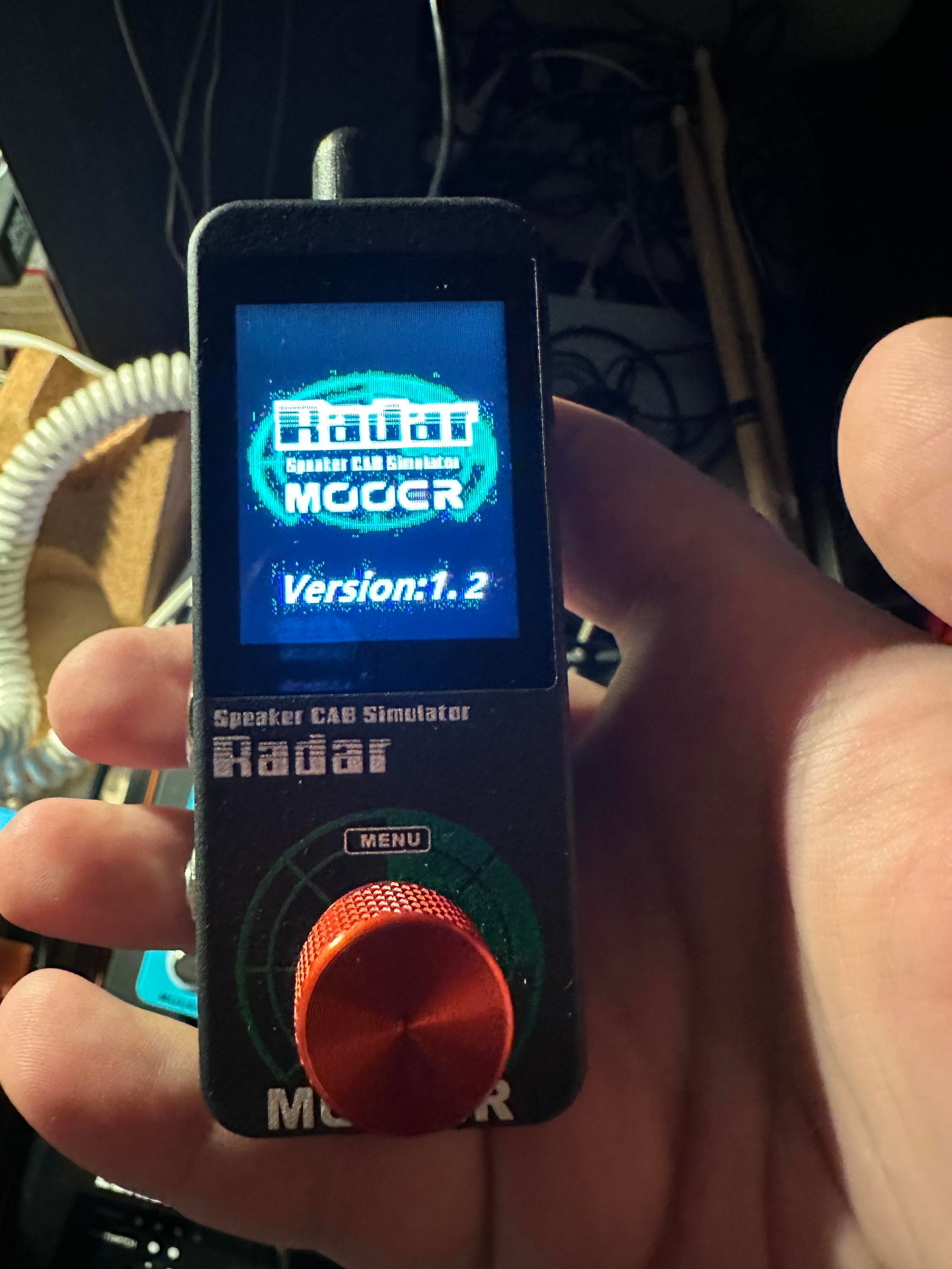 Used Mooer Radar - Speaker Cab Simulator - IR Loader