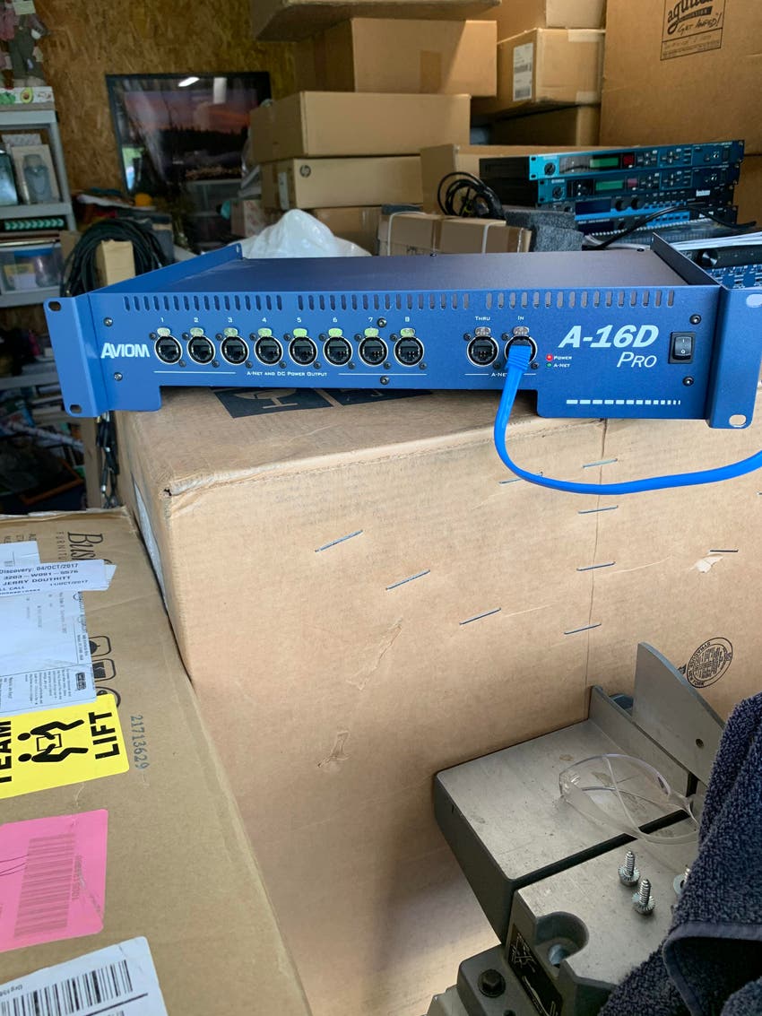 Used Aviom 16D Pro Sweetwater Gear Exchange