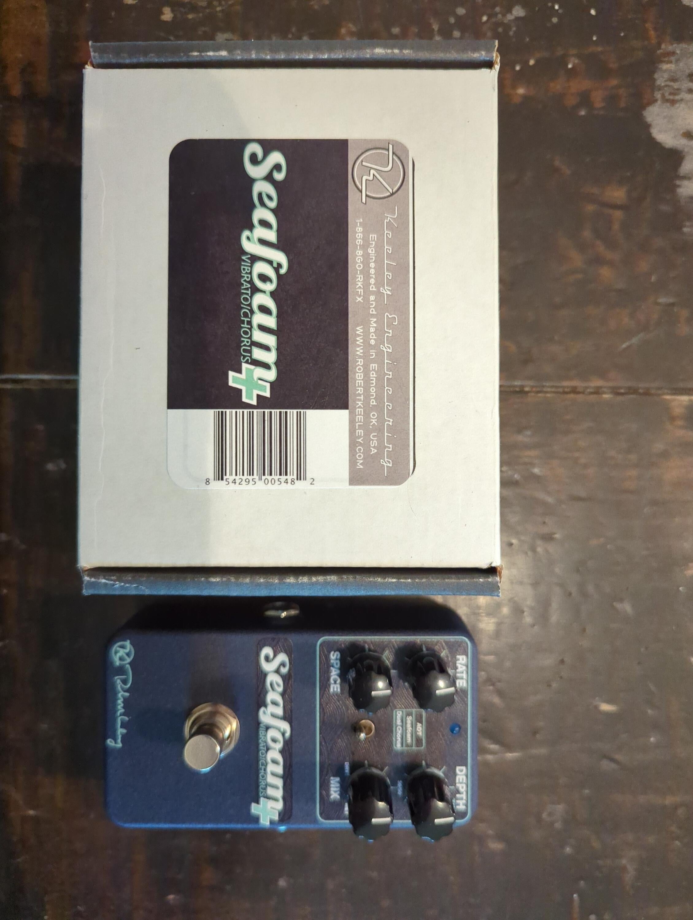 Used Keeley Seafoam Plus Chorus Pedal - Sweetwater's Gear Exchange