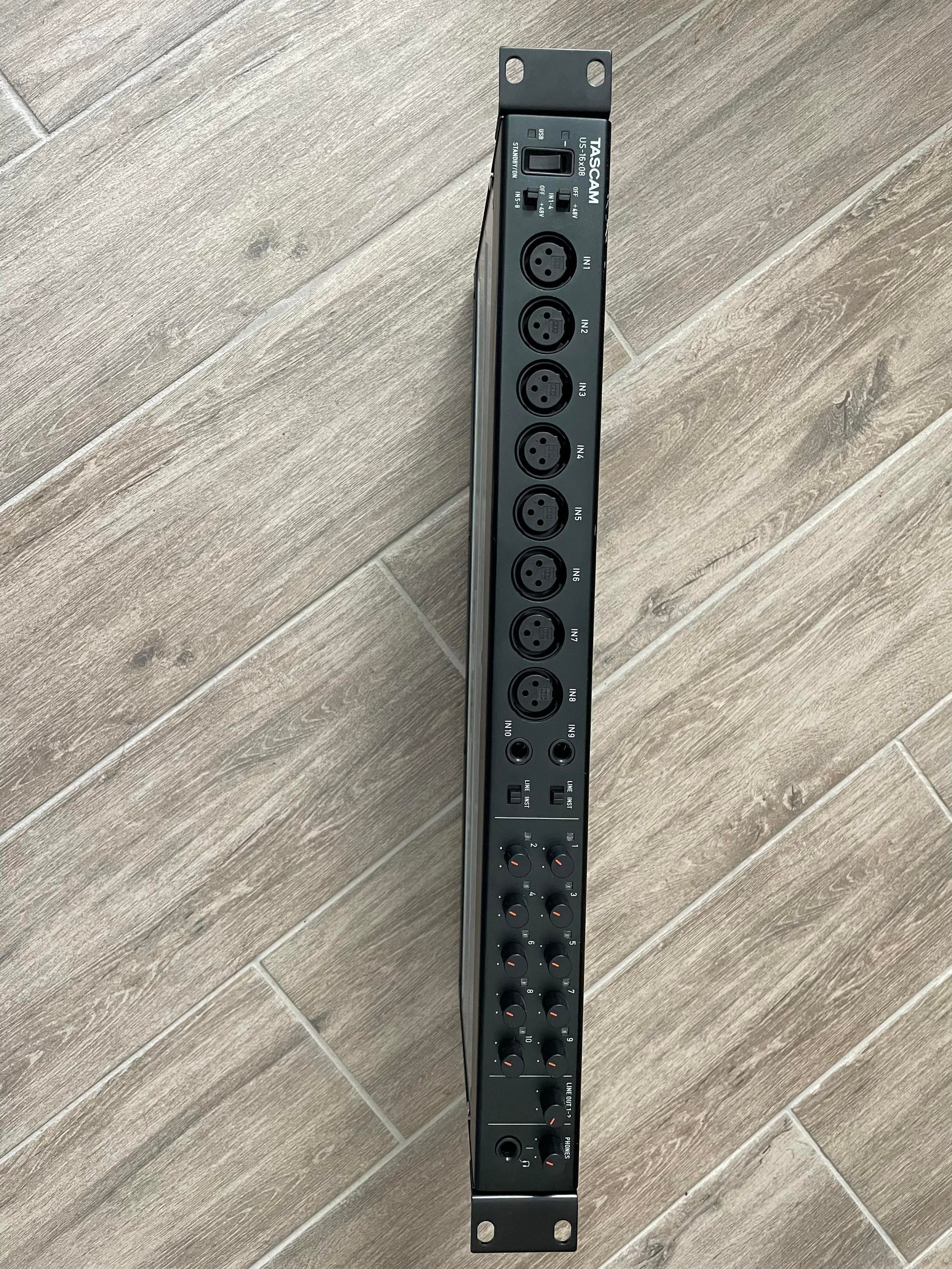 TASCAM US-16x08 Scheda Audio 16 IN E 8 OUT | Prodotti Professionali DJ