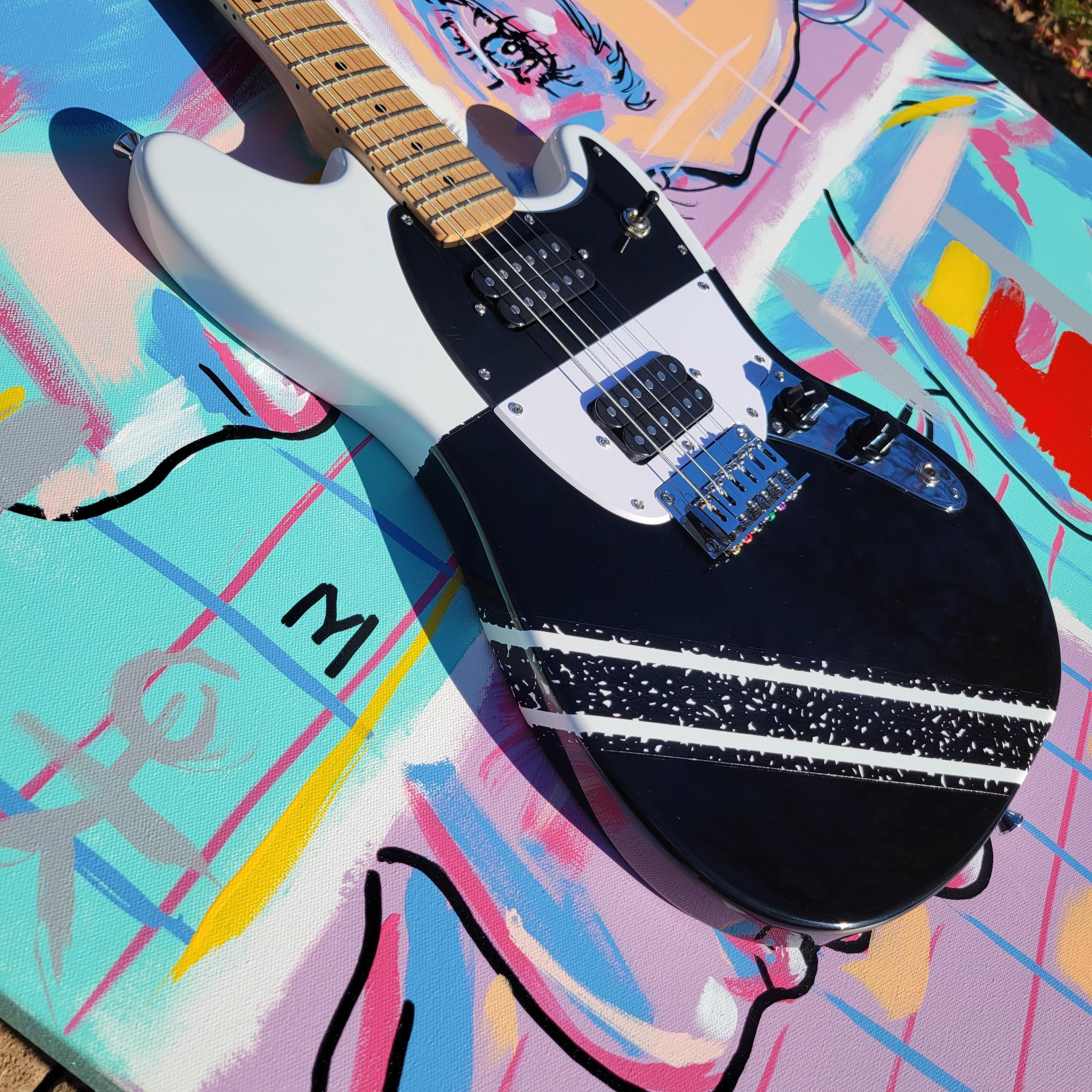 ギター Squier by Fender MIustang custom Used Squier mustang - Sweetwater's Gear Exchange
