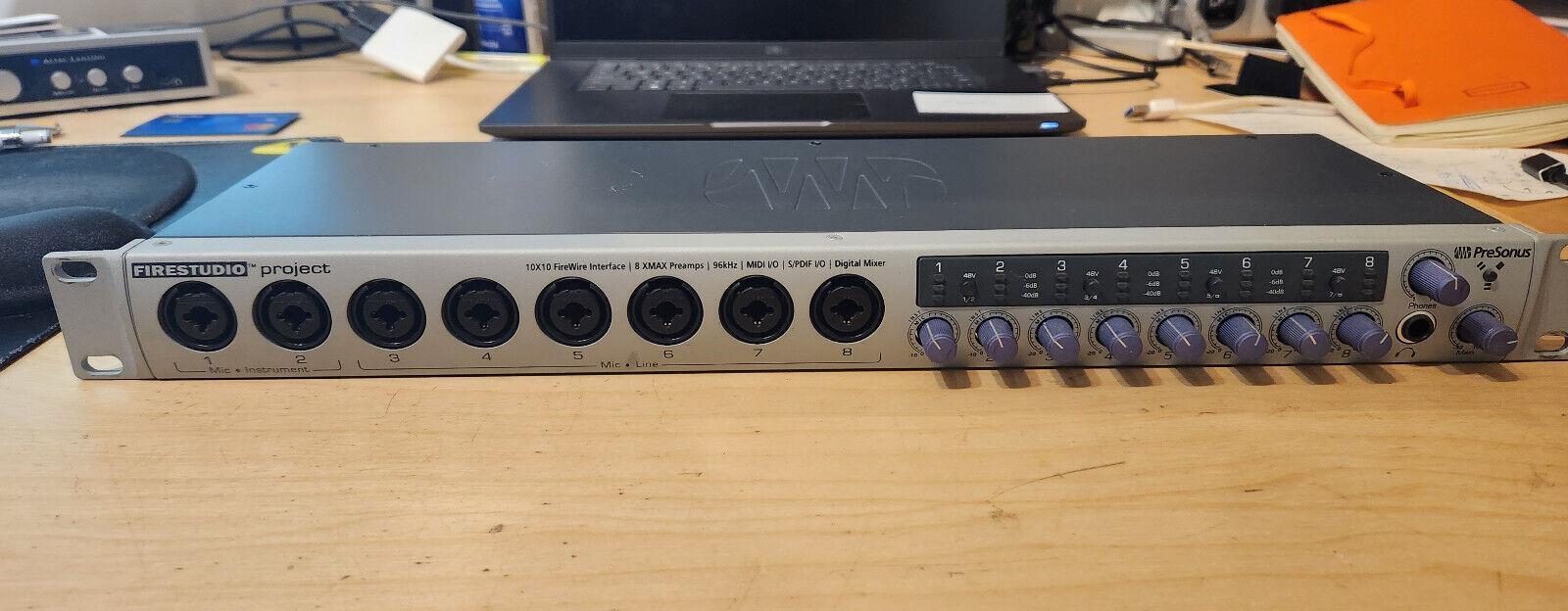 Used PreSonus Firestudio Project -Firewire - Sweetwater's Gear