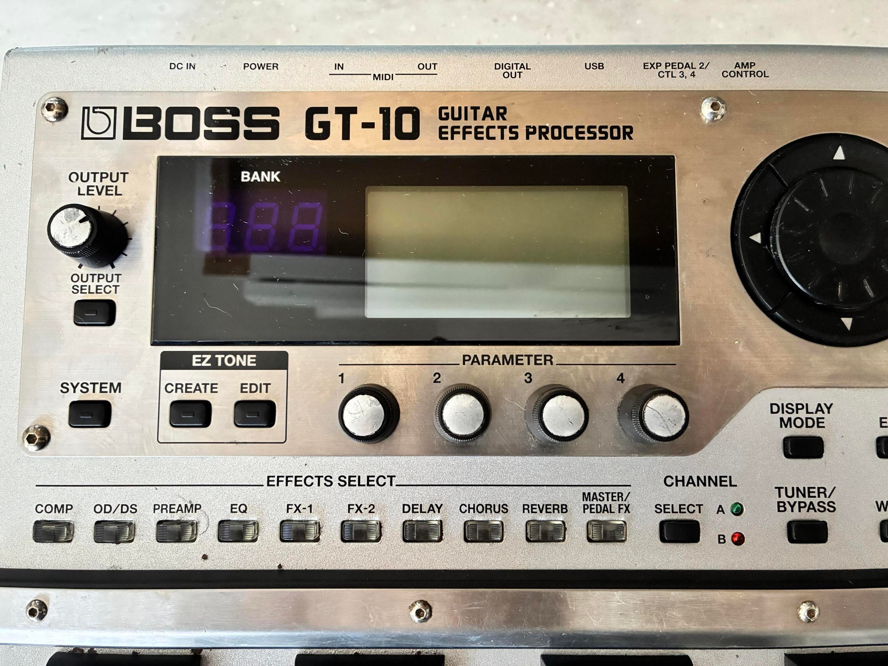 Used Boss GT-10 - Sweetwater's Gear Exchange