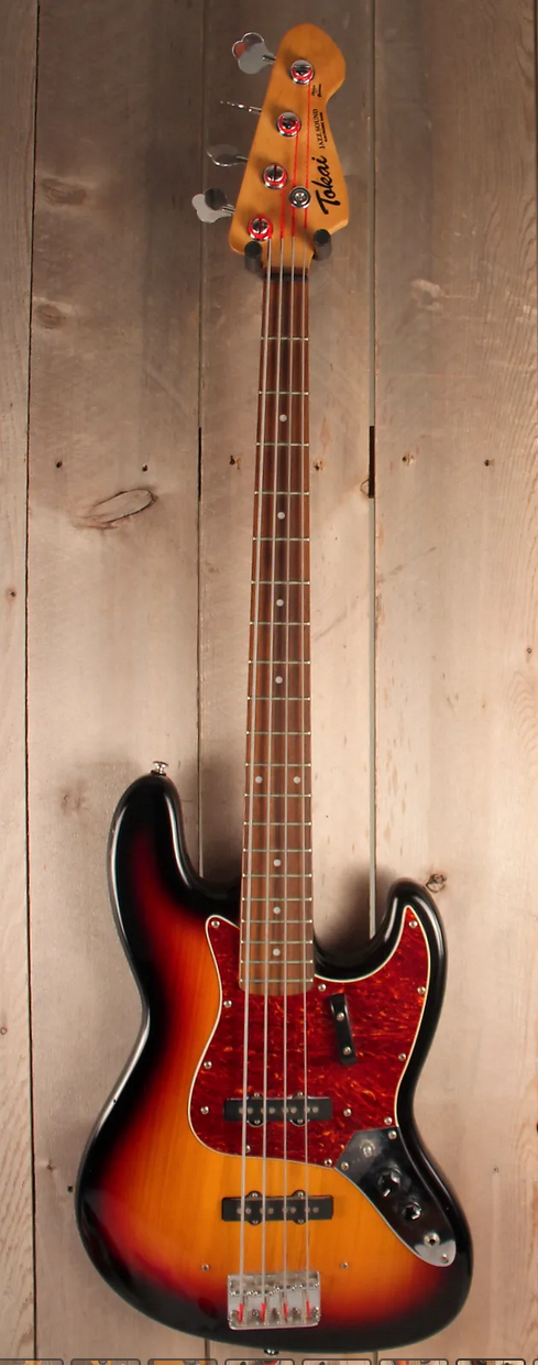 Tokai Jazz Sound Electric Bass 70s Reissue Ash-Bodied