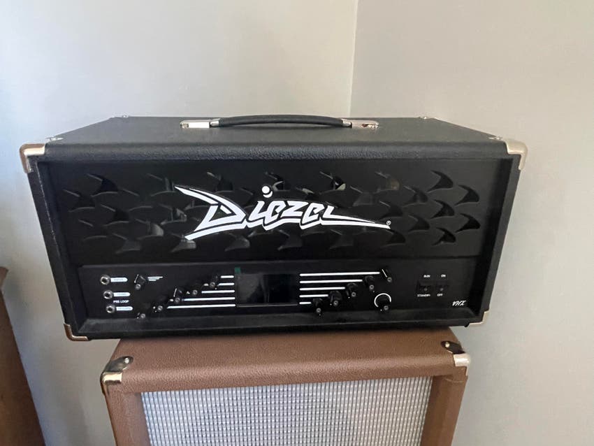 Used Diezel VHX 100watt Tube Head with IRenabled DI, Bluetooth, and