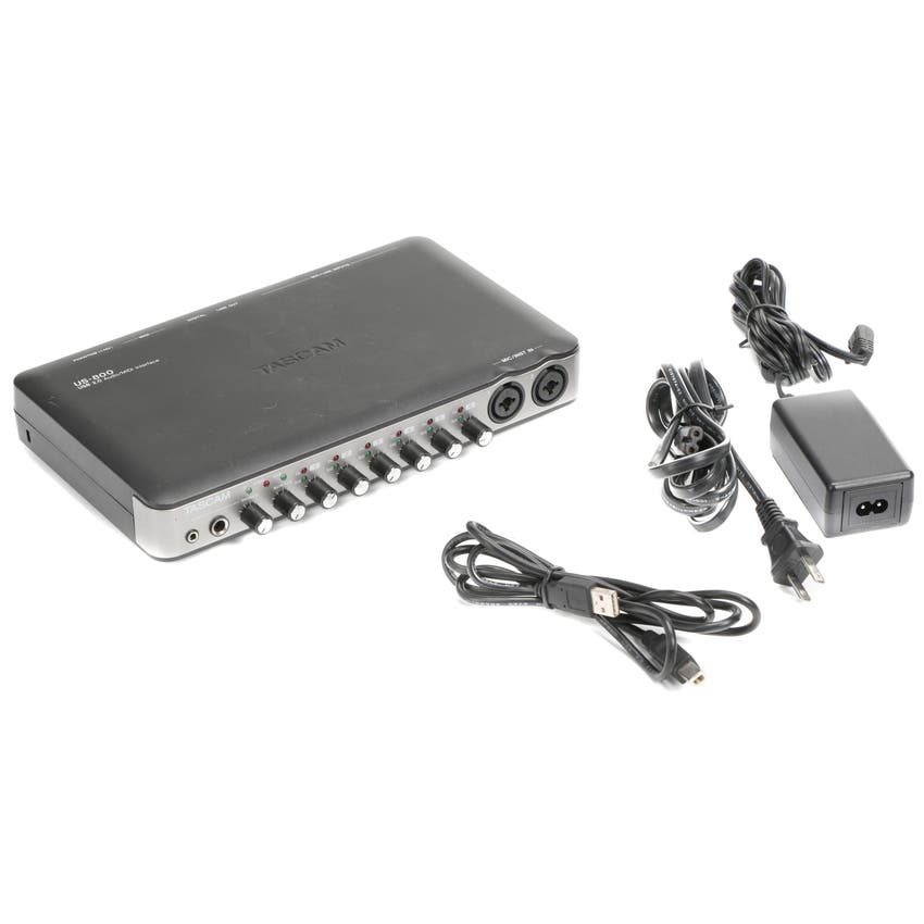 Used Tascam US800 8x4 USB Audio Interface Sweetwater Gear Exchange