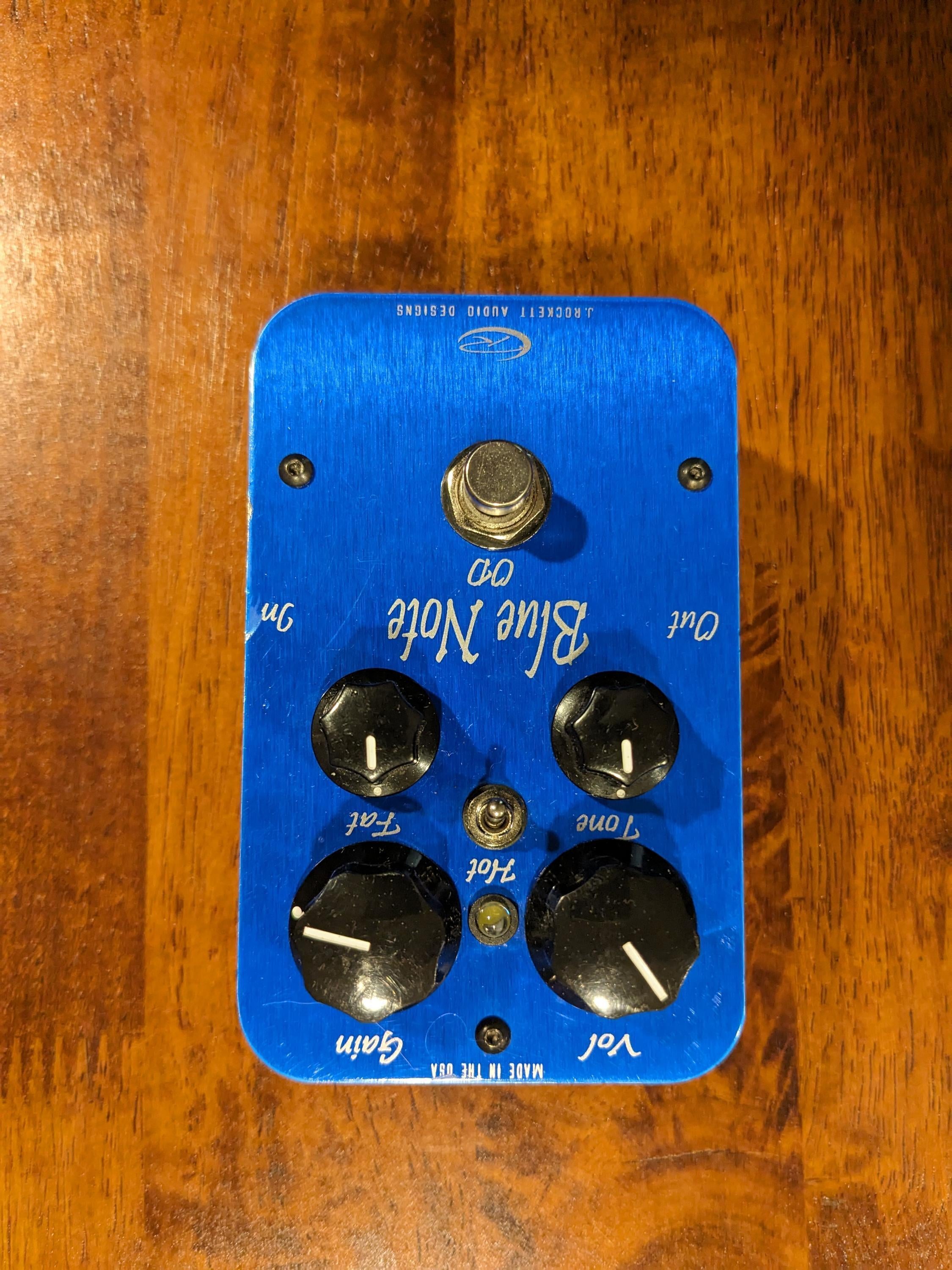 Used J. Rockett Blue Note OD Overdrive 2010s - Blue