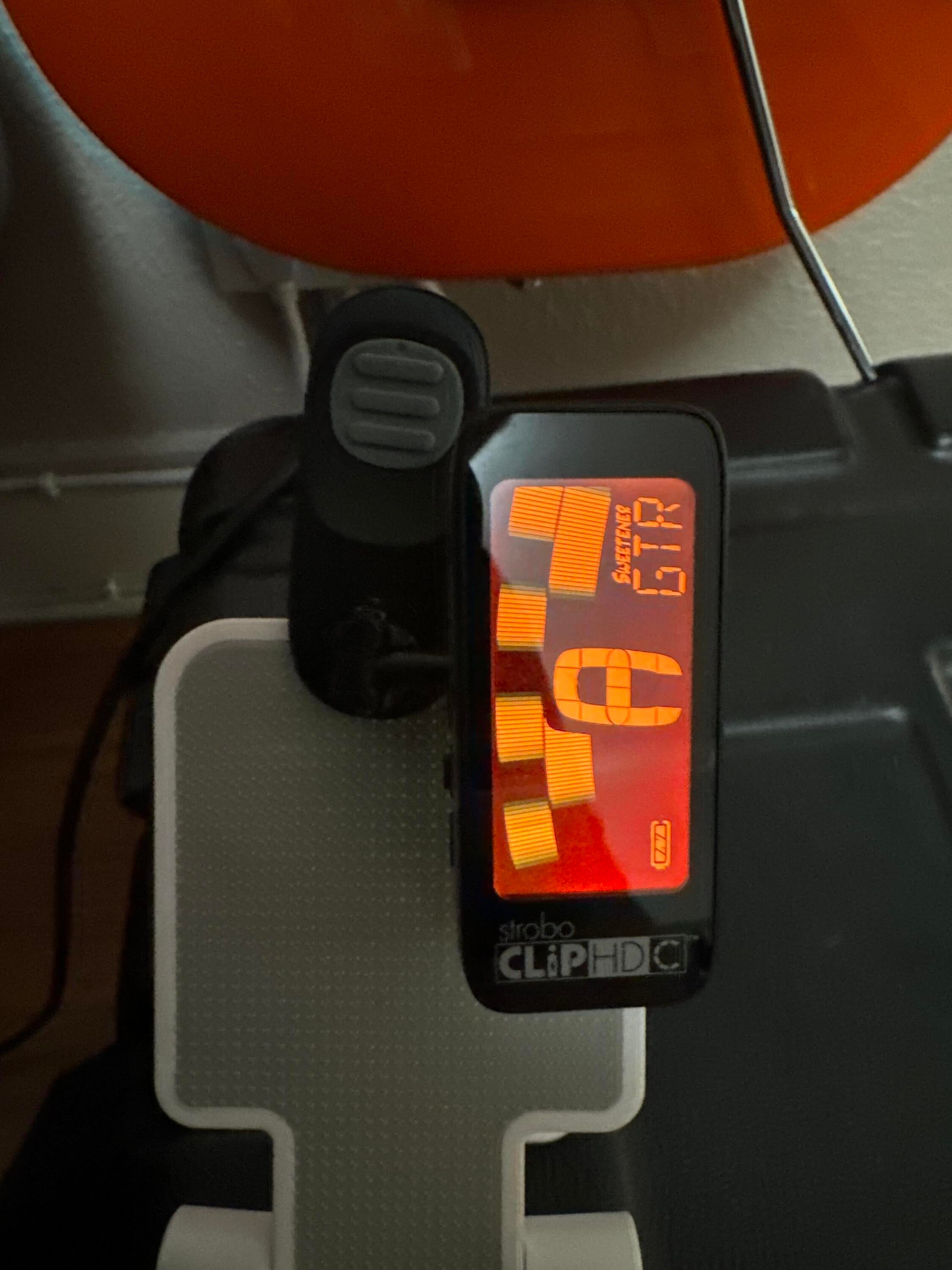 Peterson StroboClip SC-HD Clip-On Tuner | Headstock Strobe