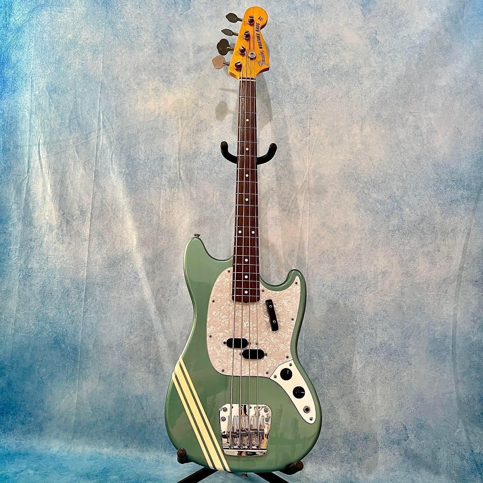 Used Fender Mustang Bass Ocean Turquoise Metallic