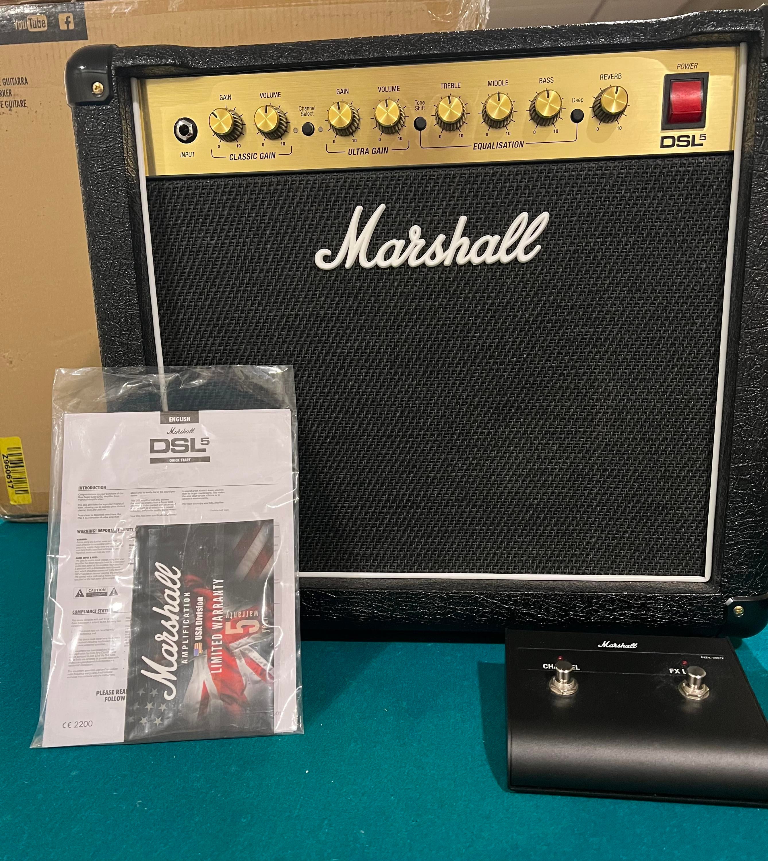 Used Marshall DSL5CR 1x10