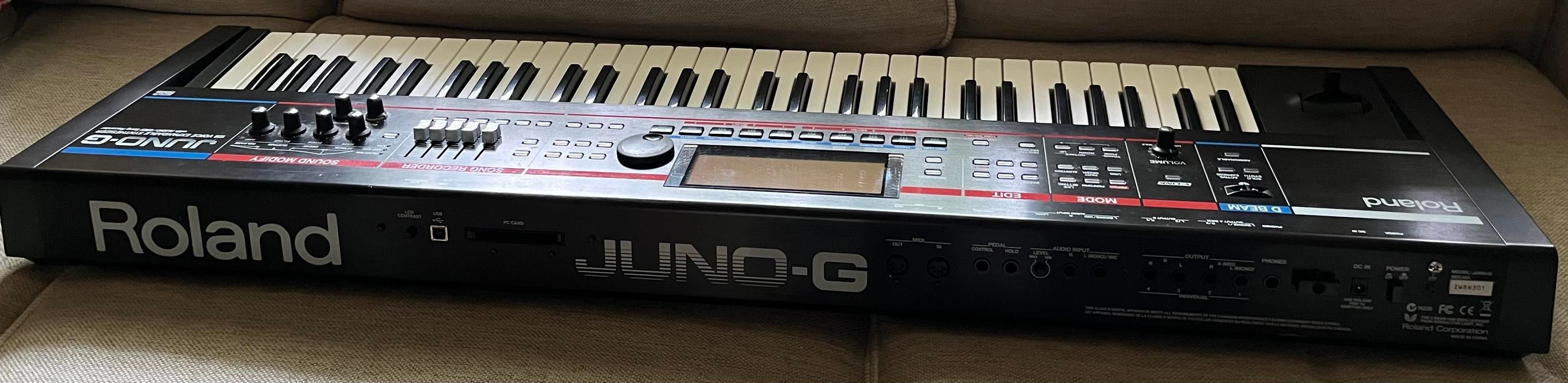 Used Roland Juno-G 61 Key Synth - Sweetwater's Gear Exchange