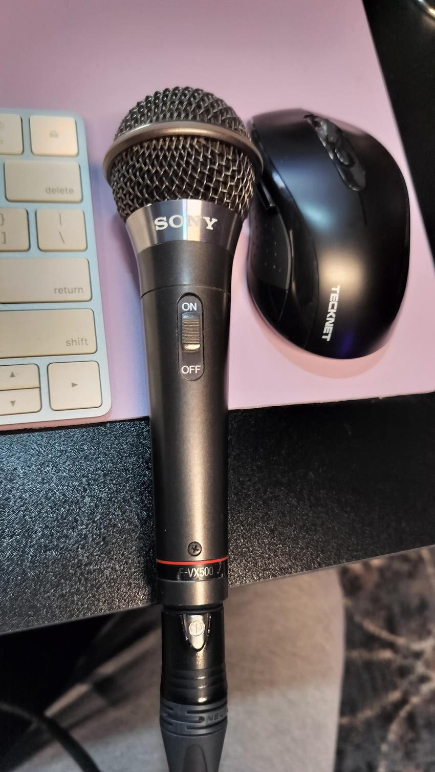 Used Sony FVX500 Vintage Dynamic Microphone Sweetwater