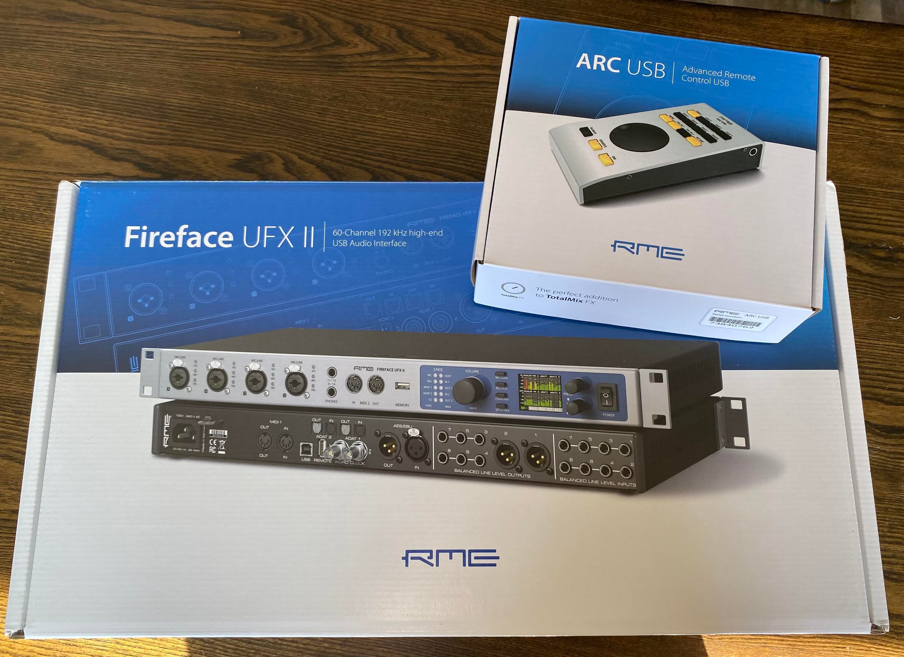 Used RME Fireface UFX II USB Audio Interface - Sweetwater's Gear