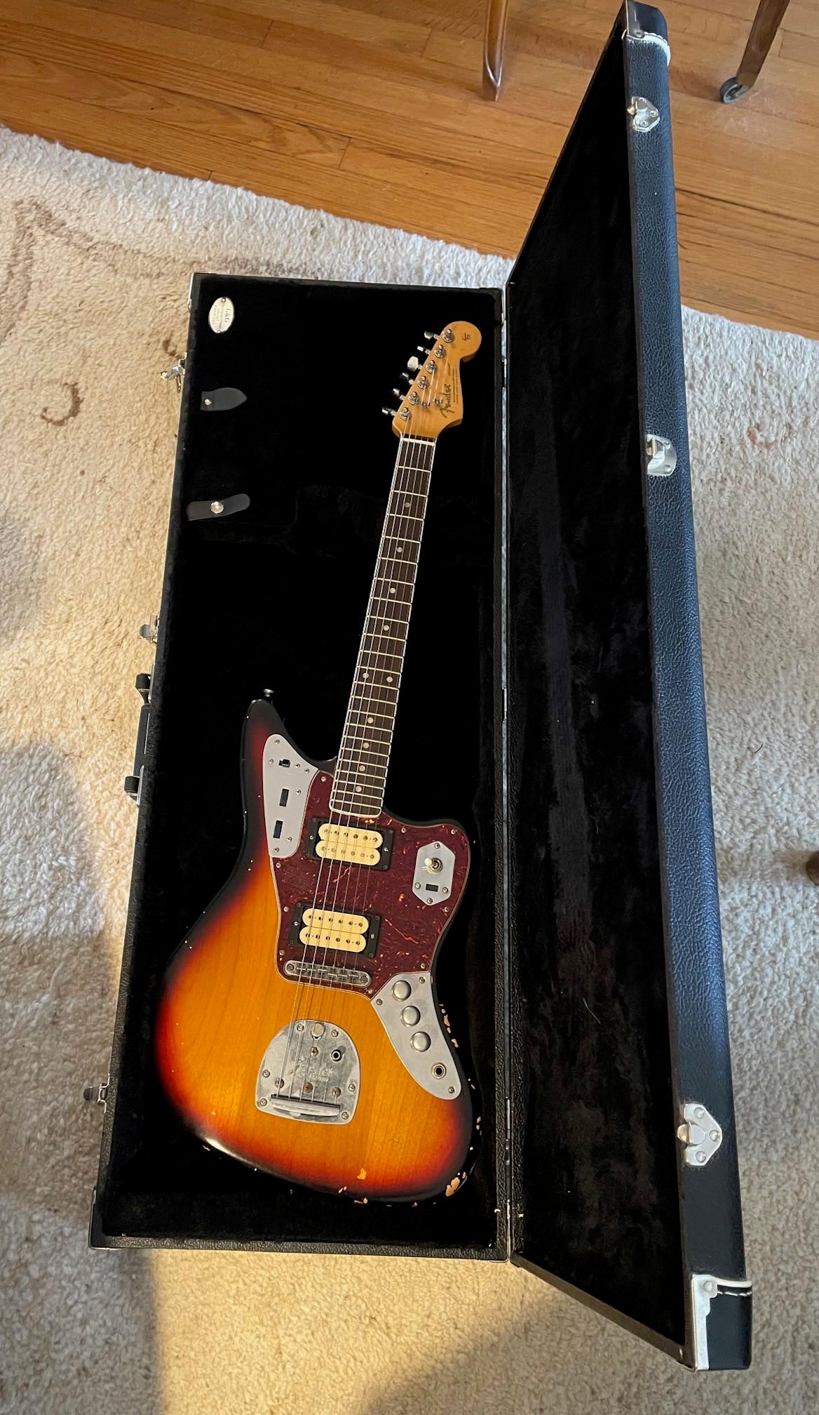Used Fender Kurt Cobain Jaguar Road - Sweetwater's Gear Exchange Used Fender Kurt Cobain Jaguar Road - Sweetwater's Gear Exchange