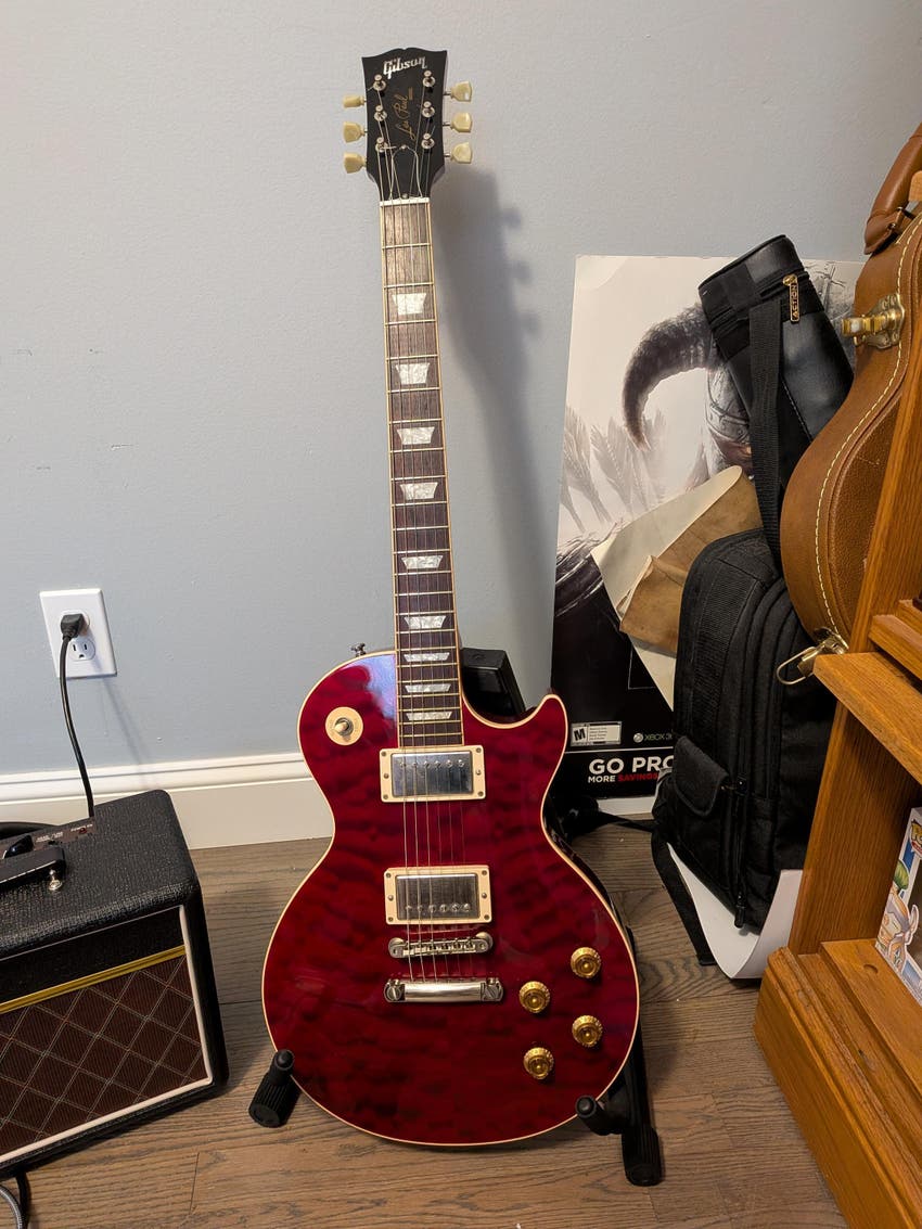 Les Paul Custom - Wine Red