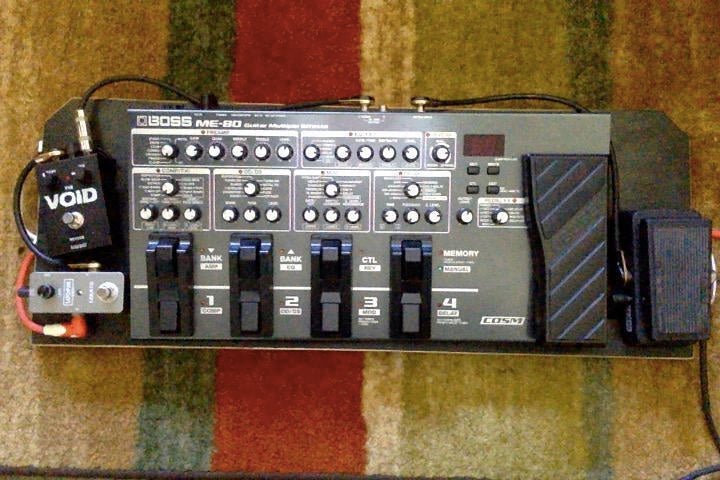 Used Boss ME-80 Guitar Multi-effects Pedal - Sweetwater's Gear