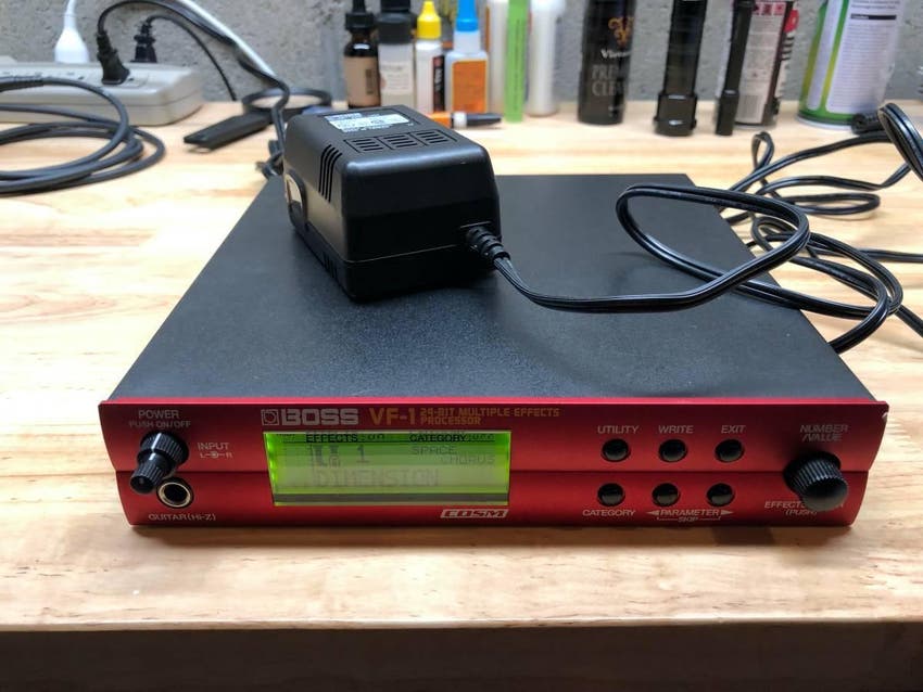 Used Boss VF-1 24-bit Multiple Effects Processor | Sweetwater Gear Exchange