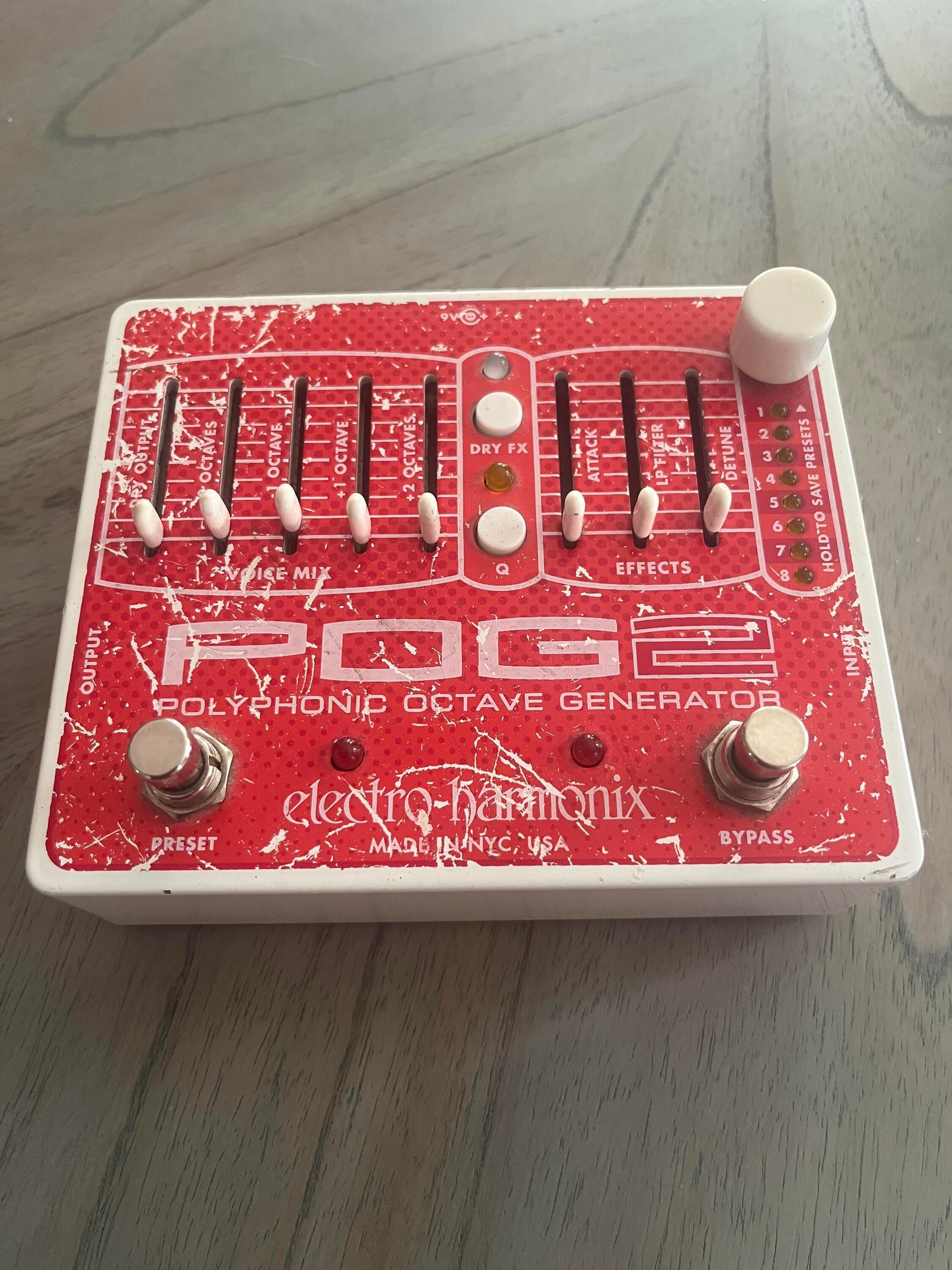 Used Electro-Harmonix POG2 Polyphonic Octave - Sweetwater's Gear