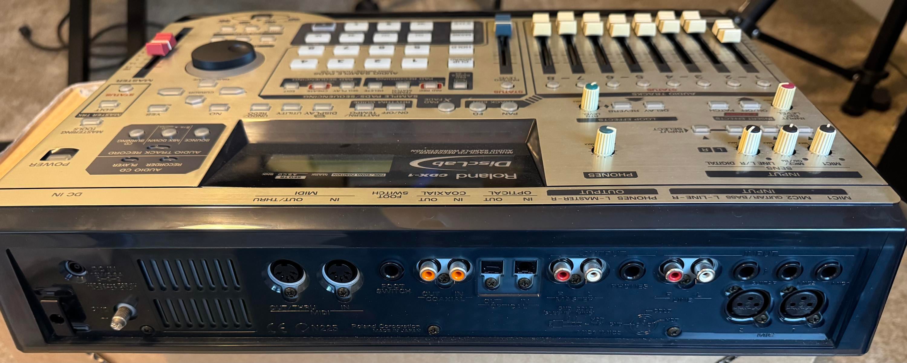 Roland ローランド CDX-1 DiscLab マルチトラックレコーダー Roland ローランド CDX-1 DiscLab マルチトラックレコーダー