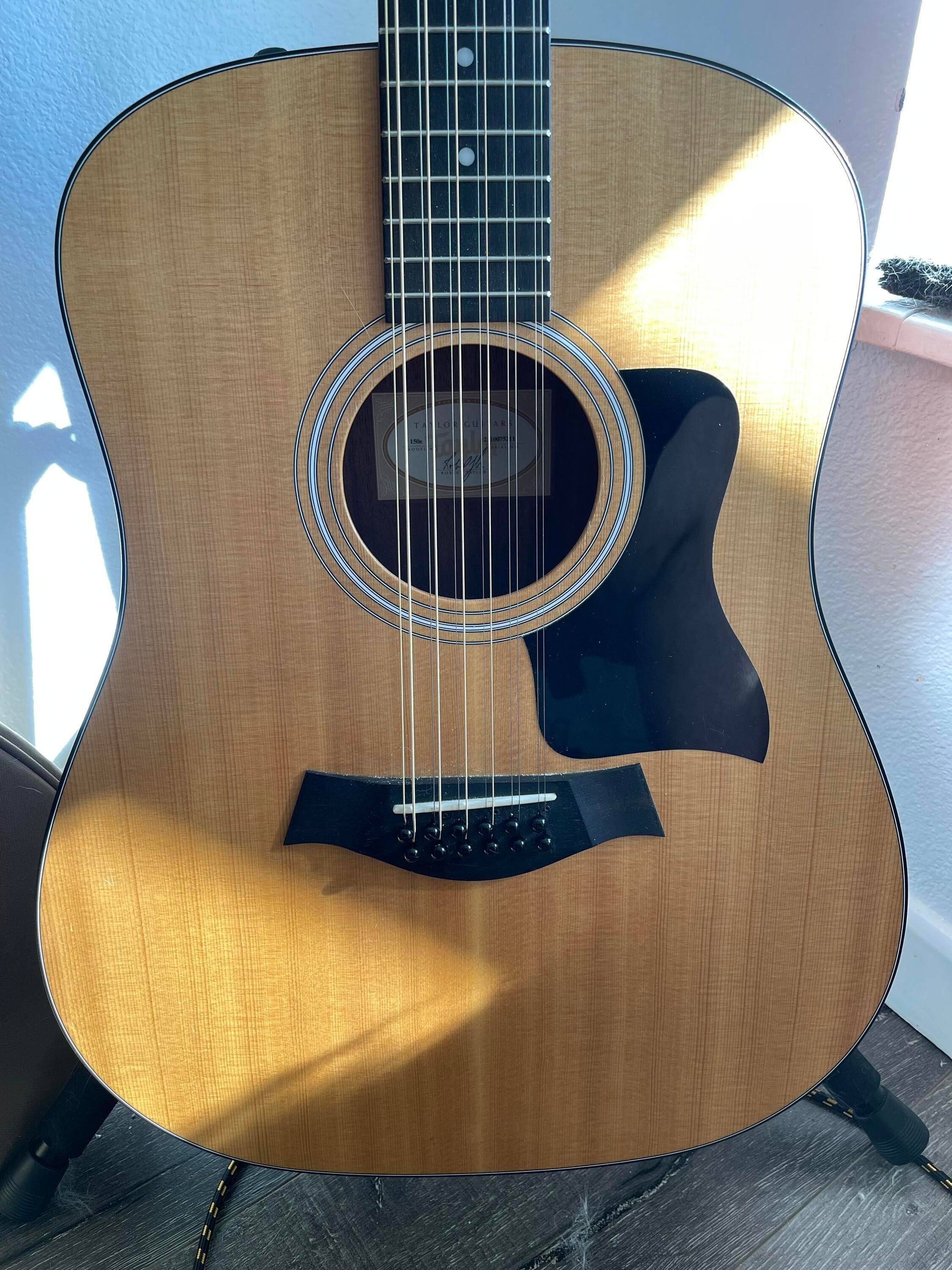 Used Taylor 150e 12 String Acoustic Electric Guitar