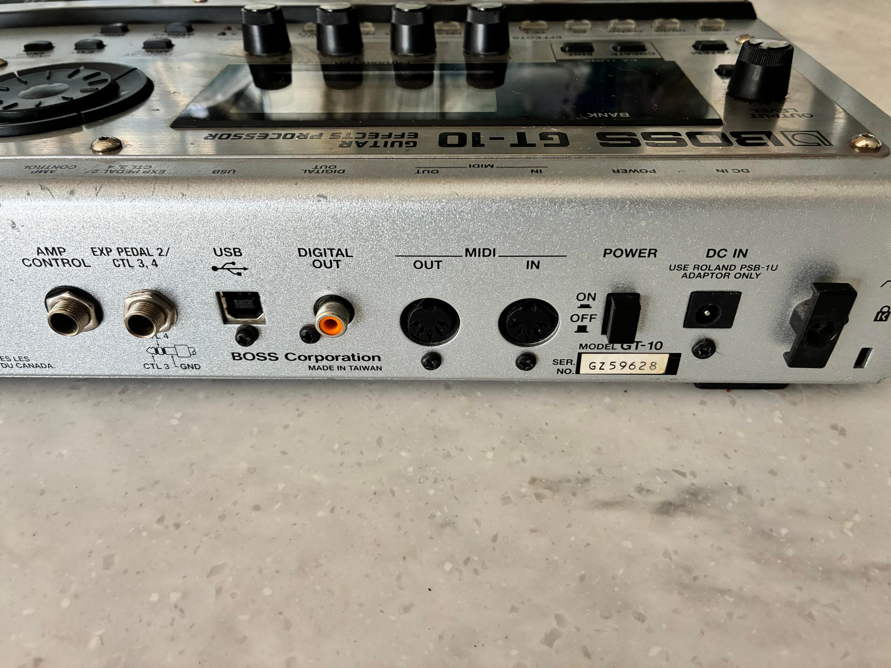Used Boss GT-10 - Sweetwater's Gear Exchange