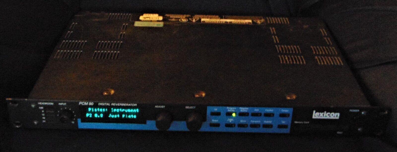 Used Lexicon PCM 90 Digital Reverb Processor - Sweetwater's Gear