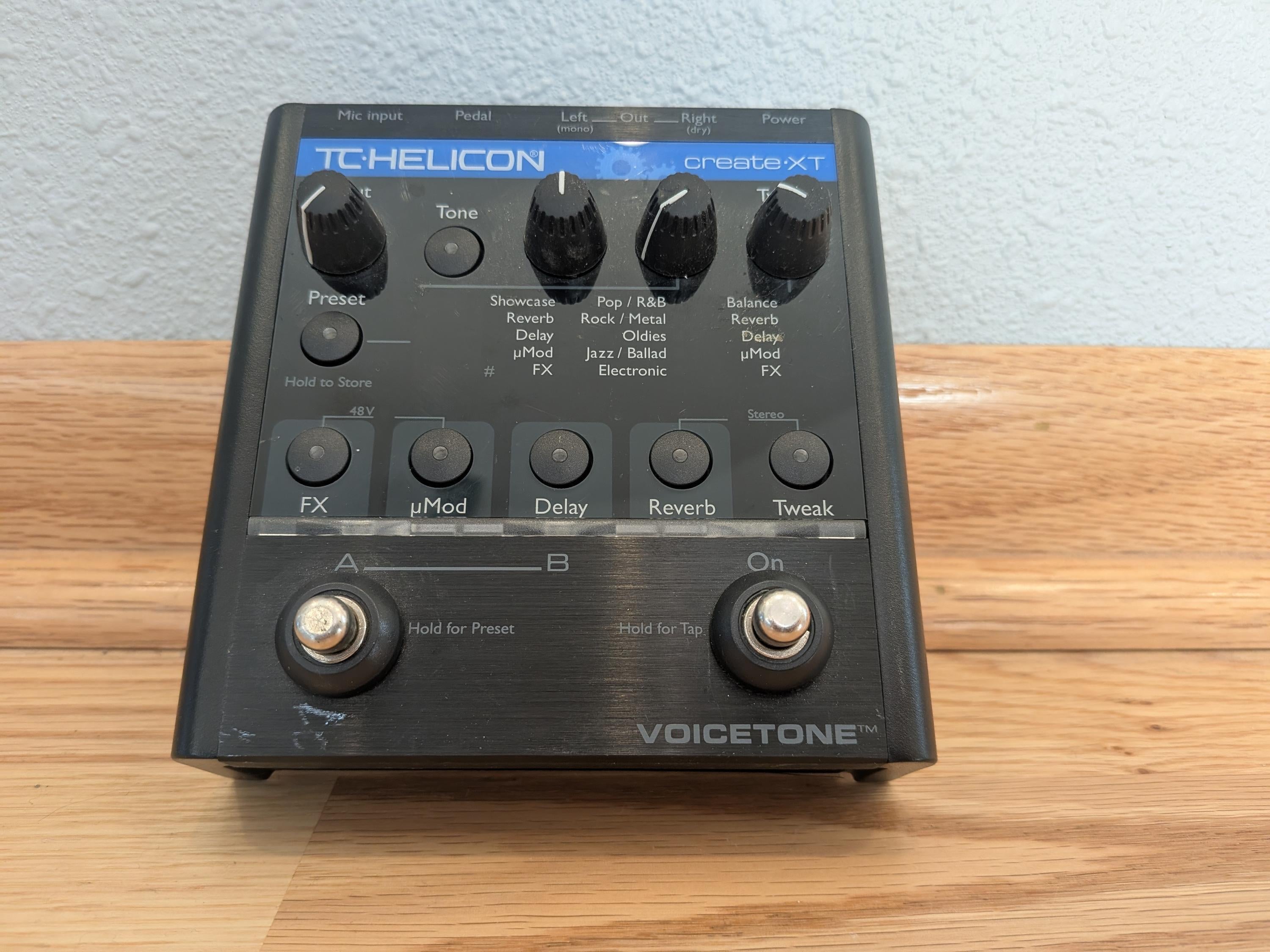 Used TC Helicon Vocal Processor - - Sweetwater's Gear Exchange