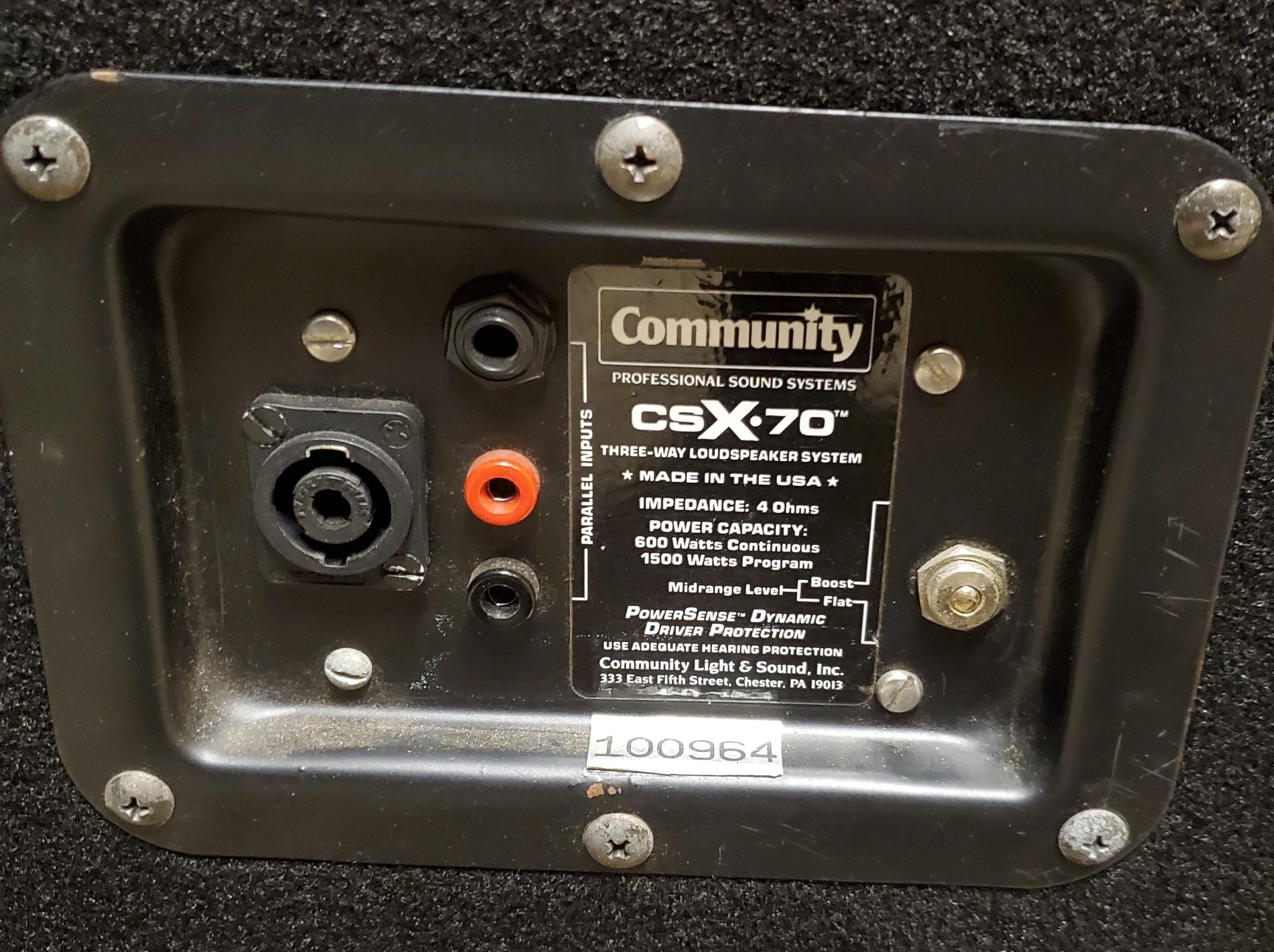 Used Community CSX 70 - Sweetwater's Gear Exchange