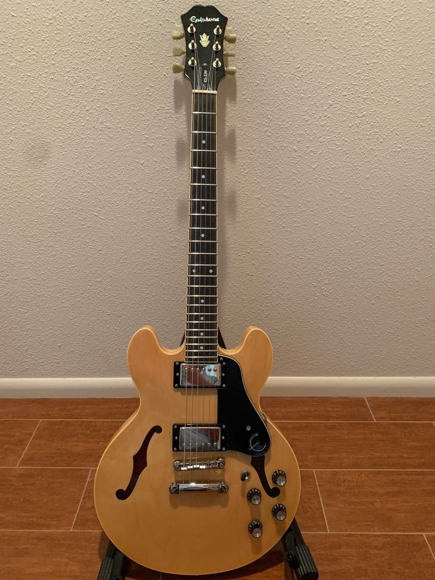 Used Epiphone ES-339 Blonde Guitar - Sweetwater's Gear Exchange