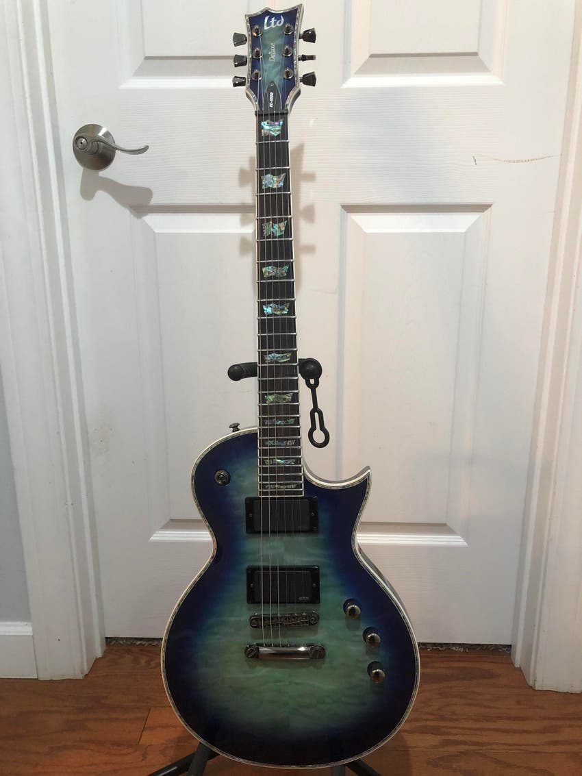 Used ESP LTD EC-1000 QM Electric - Sweetwater's Gear Exchange