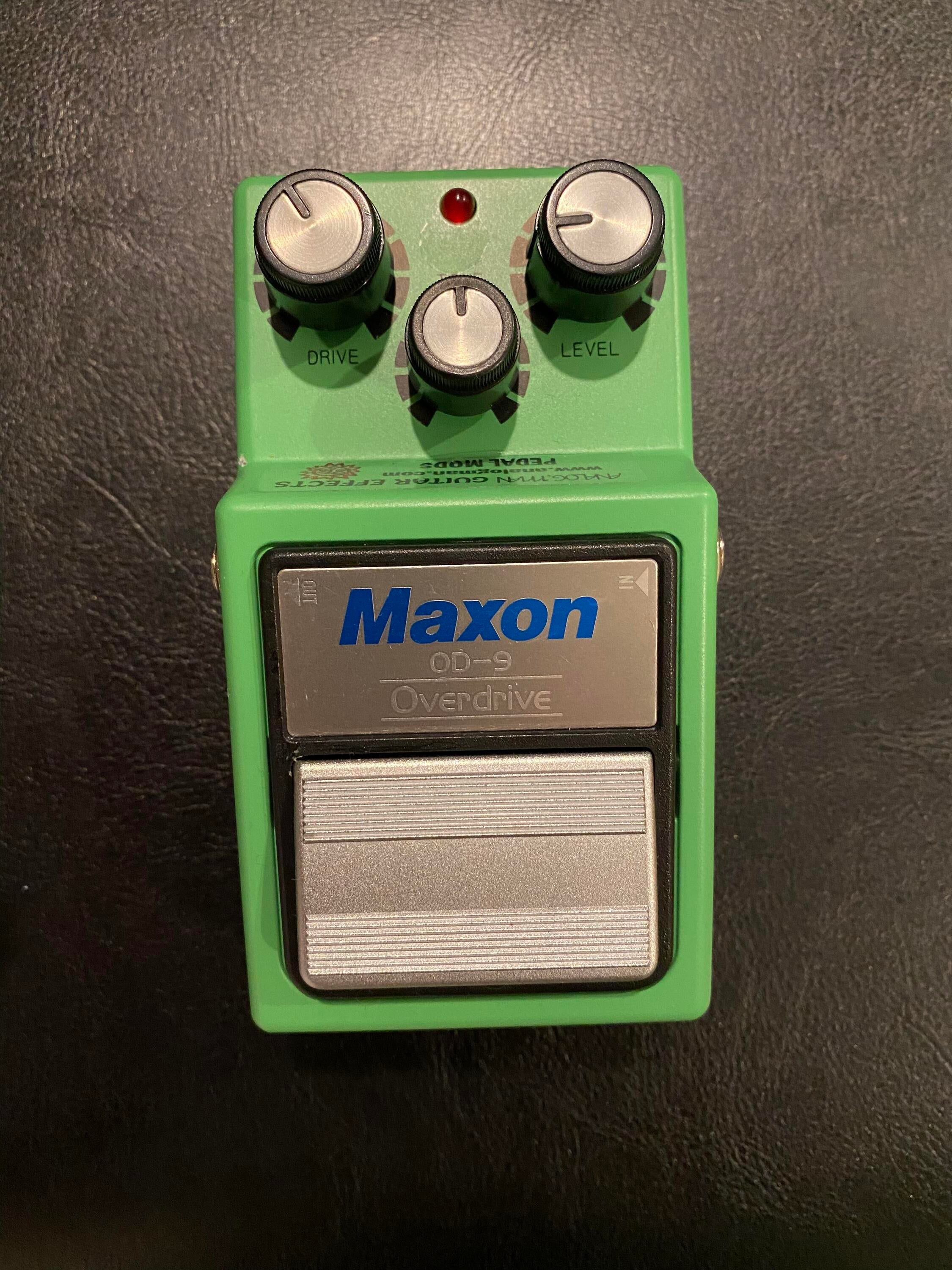 Used Maxon OD-9 w/ Analogman Classic Mod - Sweetwater's Gear Exchange