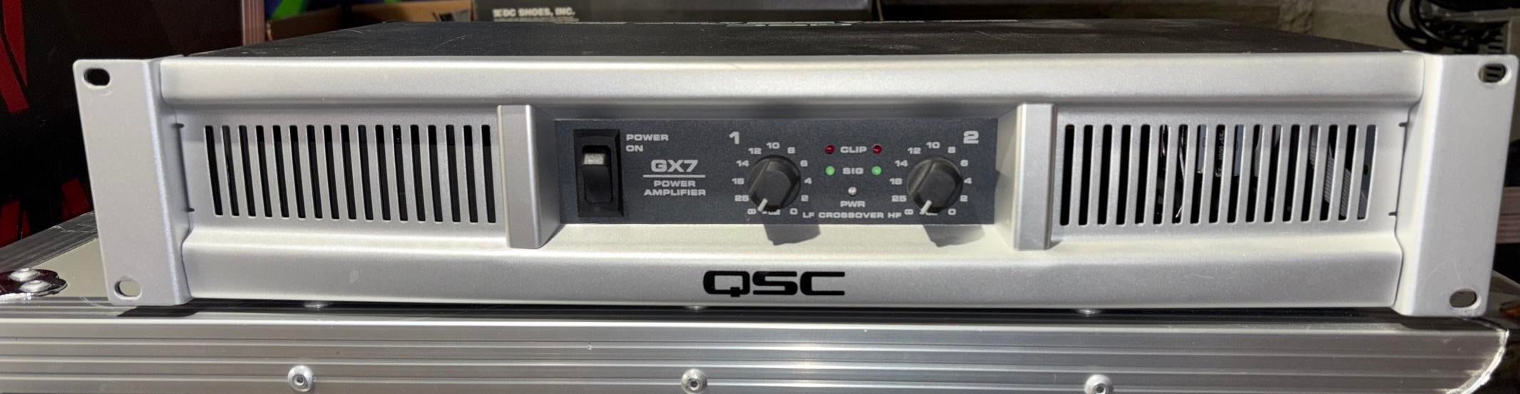 QSC GX7 MADE IN USA 1000W/4ohmパワーアンプ QSC GX7 MADE IN USA 1000W/4ohmパワーアンプ QSC GX7 MADE IN USA