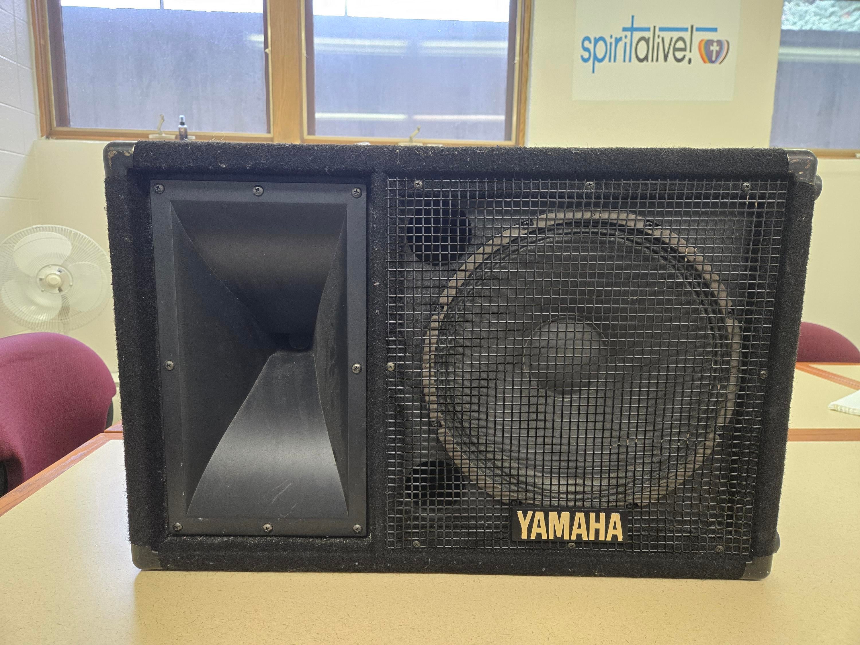 Used Yamaha SM12V 350W 12 inch Club V Series Floor Monitor