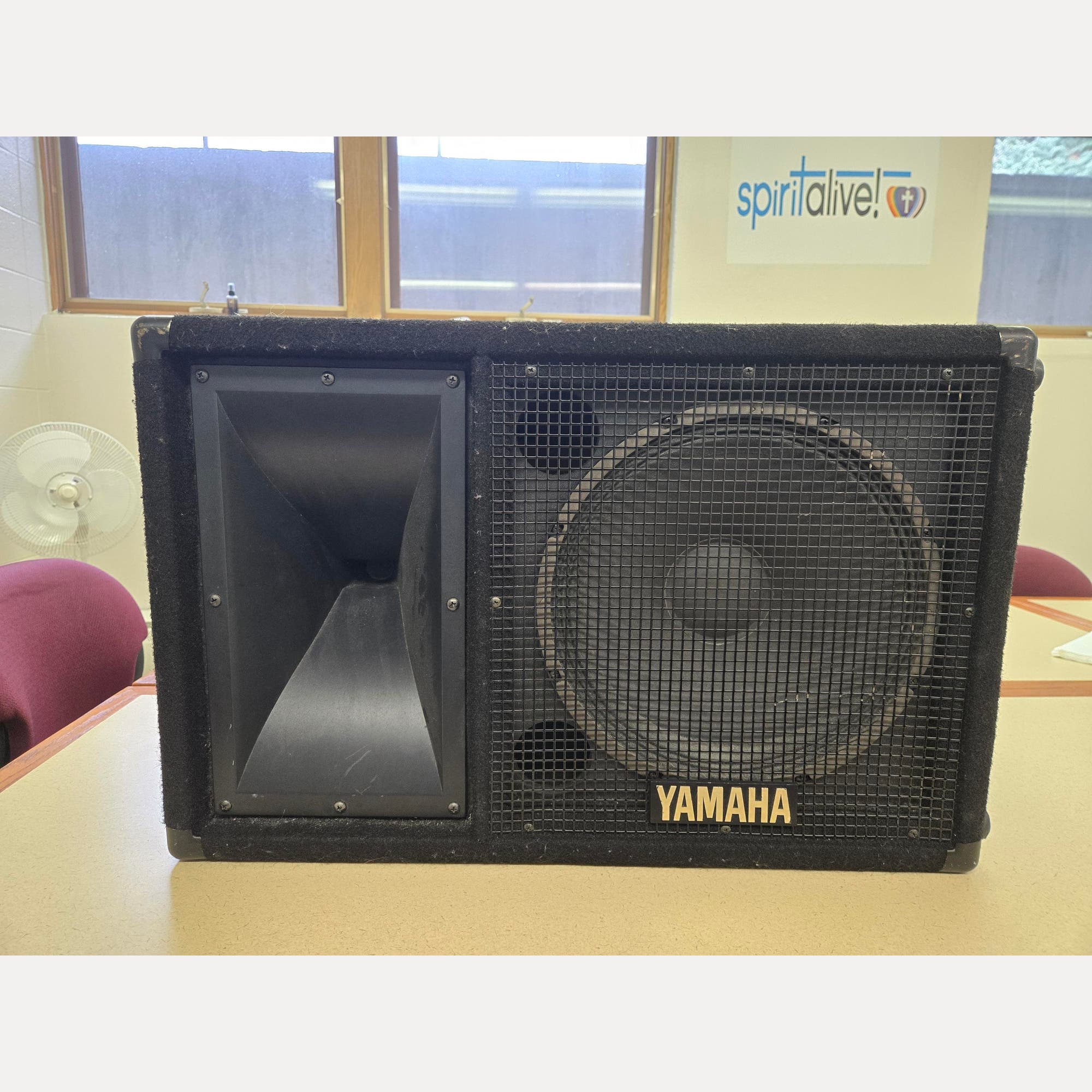 Used Yamaha SM12V 350W 12 inch Club V Series Floor Monitor