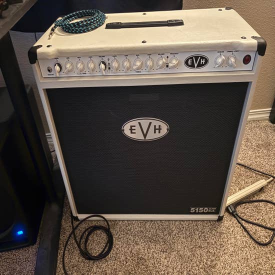 EVH 5150III 1x12-inch 50-watt Tube Combo Amp - Ivory