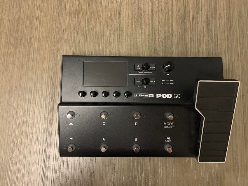 Used Line 6 POD Go Guitar Multieffects Floor Processor Sweetwater