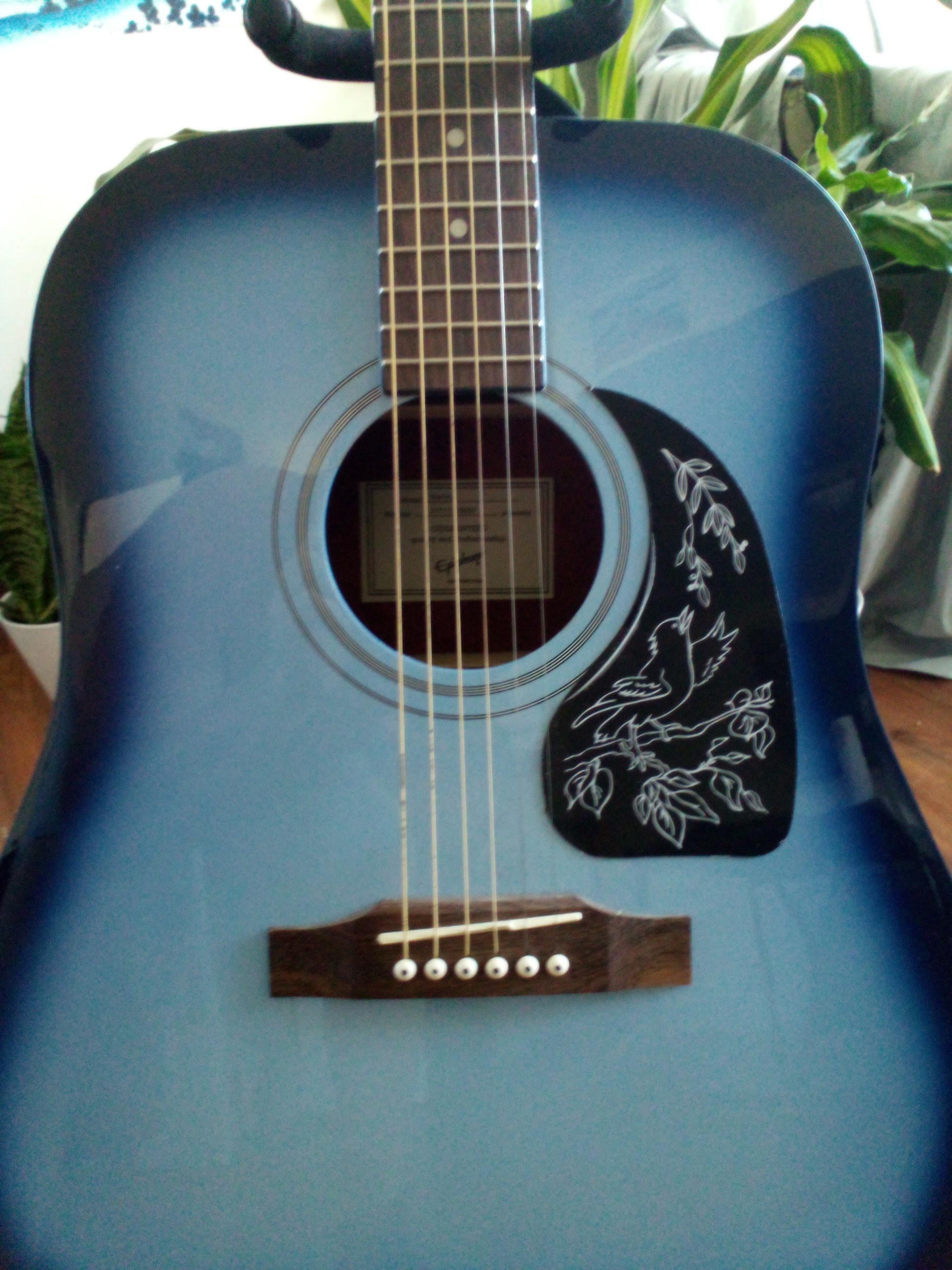 Used Epiphone Starling Acoustic Guitar - Starlight Blue