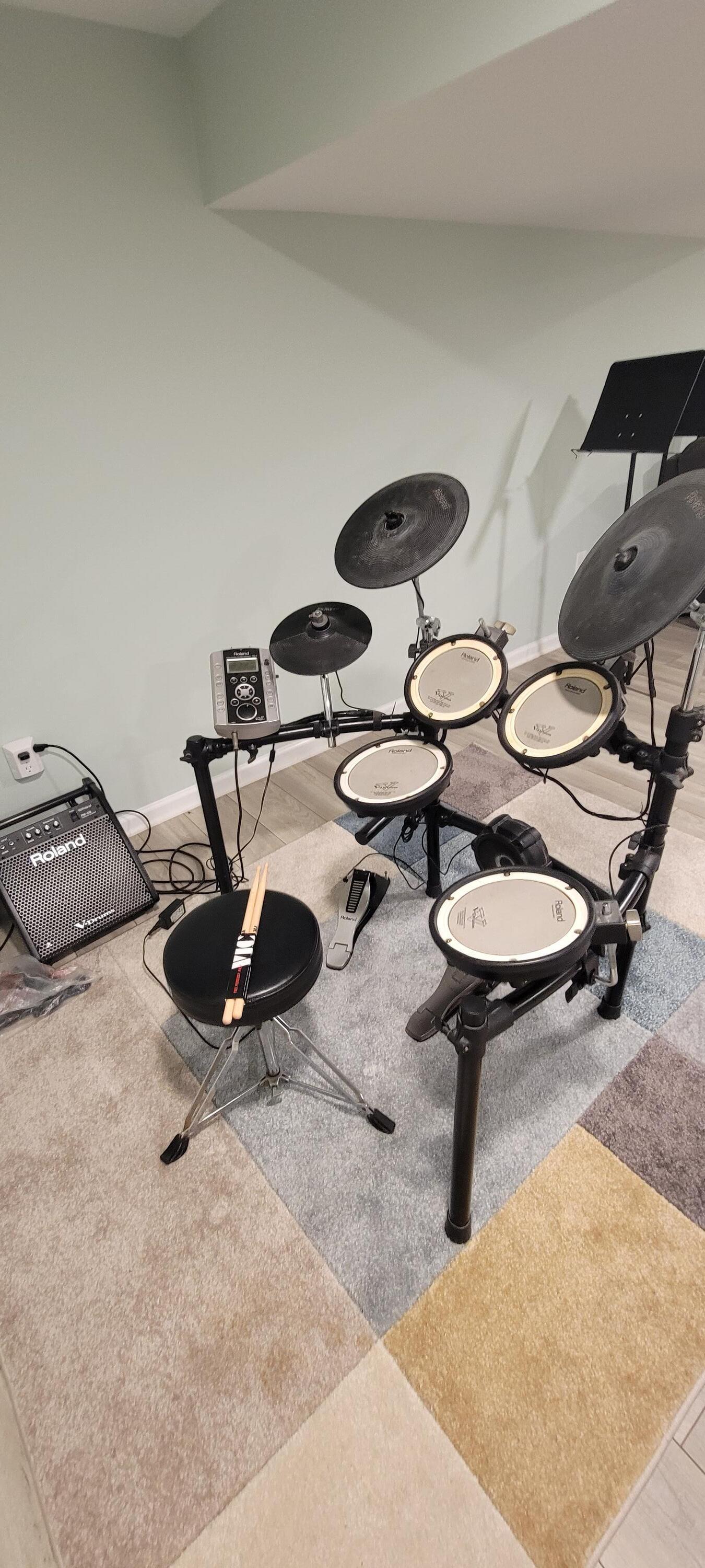 Used Roland Electric Drums