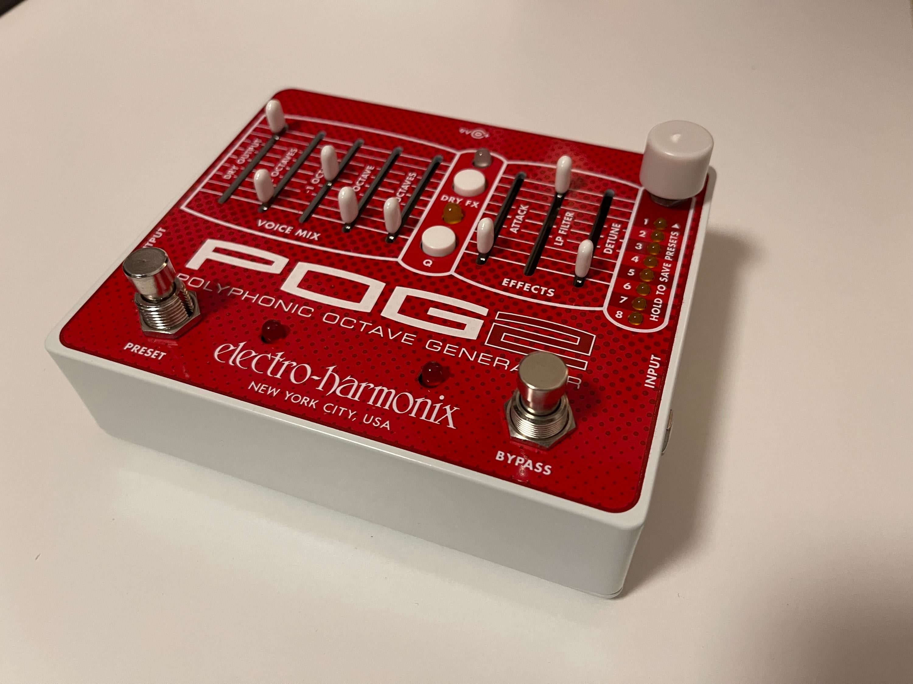 Used Electro-Harmonix POG2 Polyphonic Octave - Sweetwater's Gear