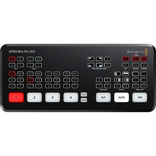 Used Blackmagic Design ATEM Mini Pro HDMI Video Production Studio with  Livestreaming