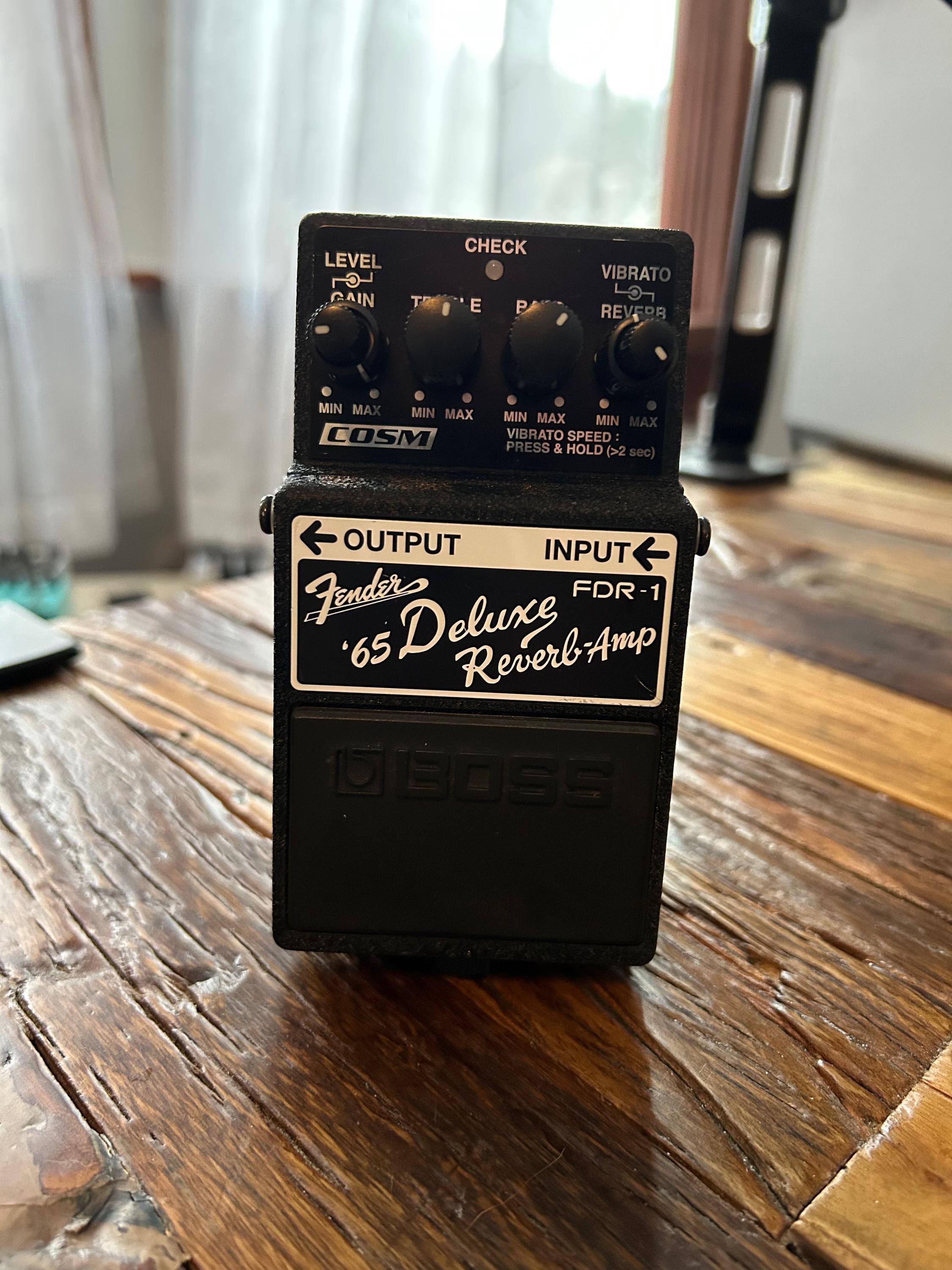 Used Boss FDR-1 Fender '65 Deluxe - Sweetwater's Gear Exchange