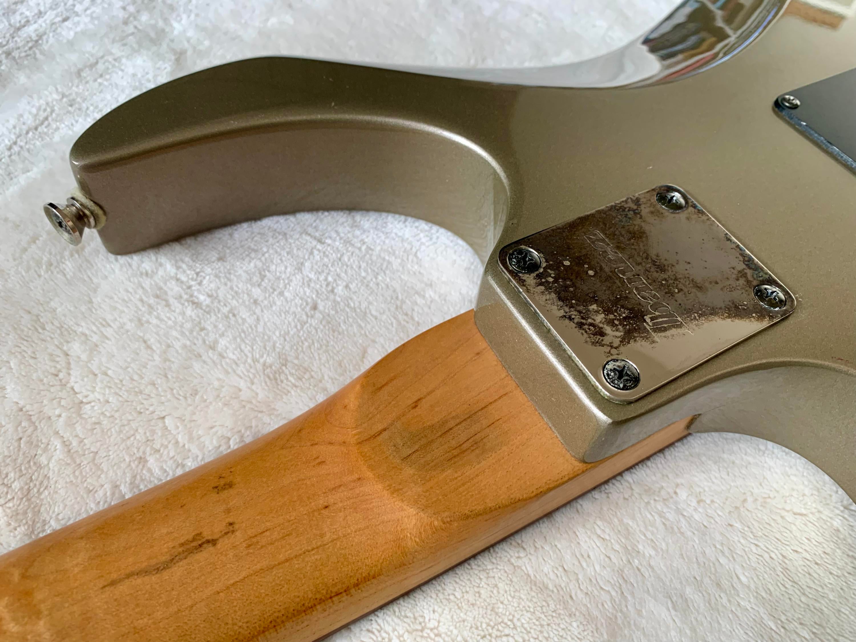 Ibanez 日本製 natural gold parts Used Ibanez - RG Series Made In - Sweetwater's Gear Exchange