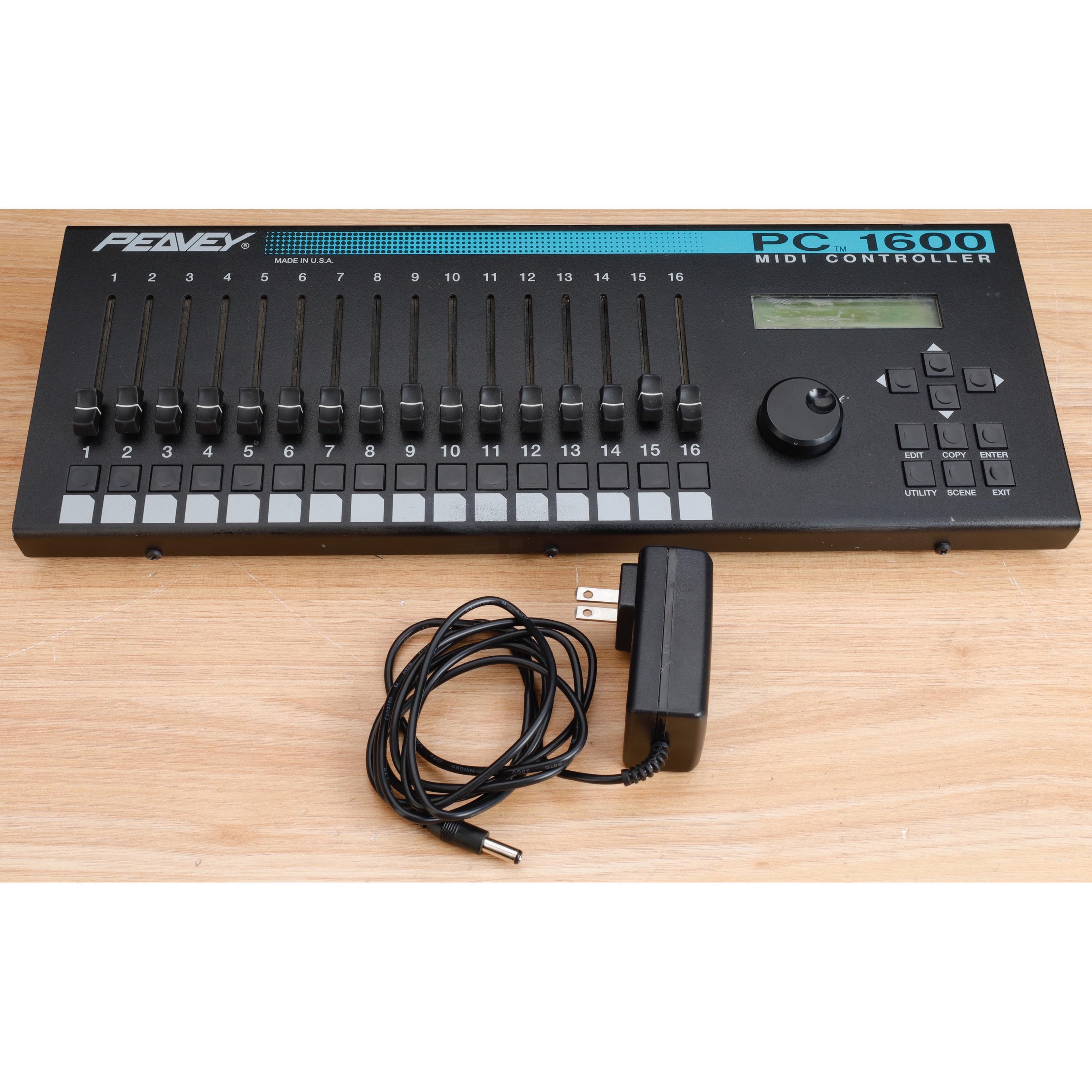 Used Peavey PC1600 MIDI Controller