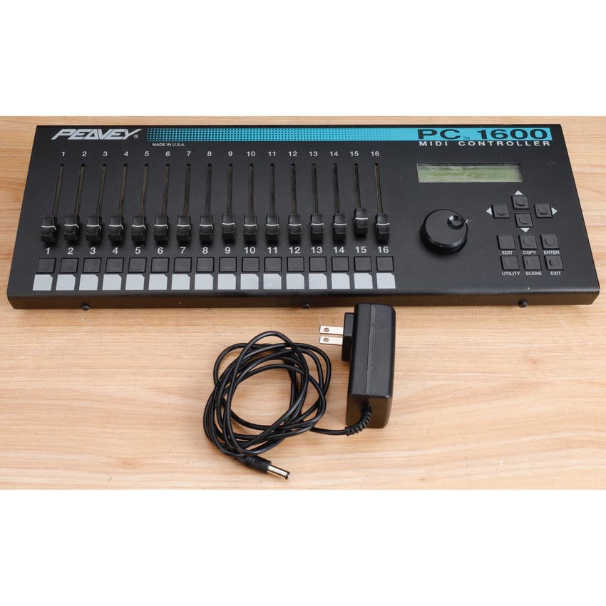 Used Peavey PC1600 MIDI Controller Sweetwater's Gear Exchange
