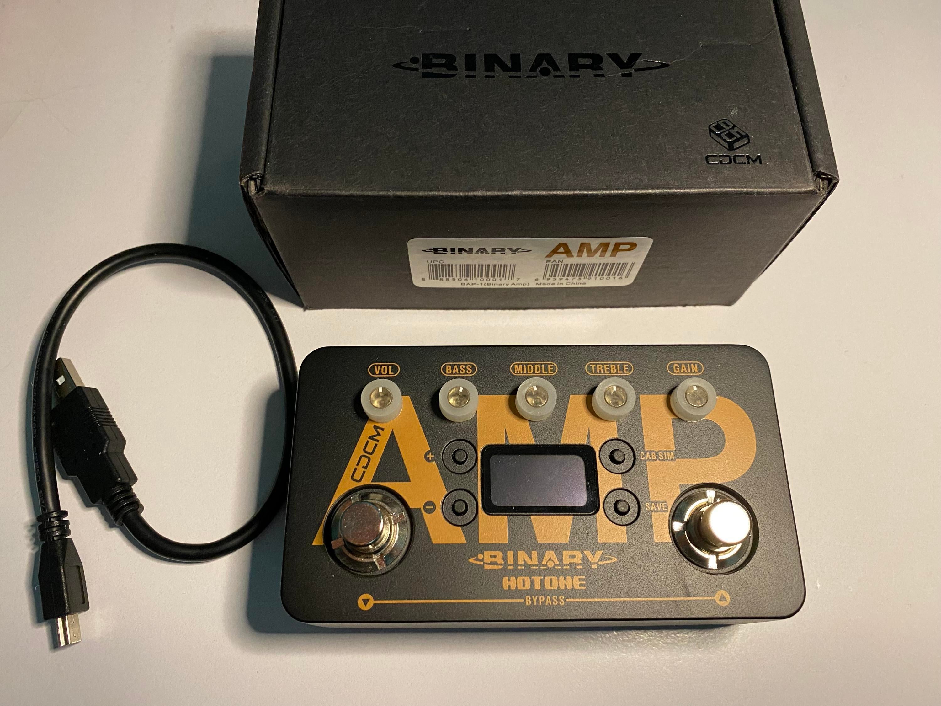 Used Hotone Binary Amp Simulator