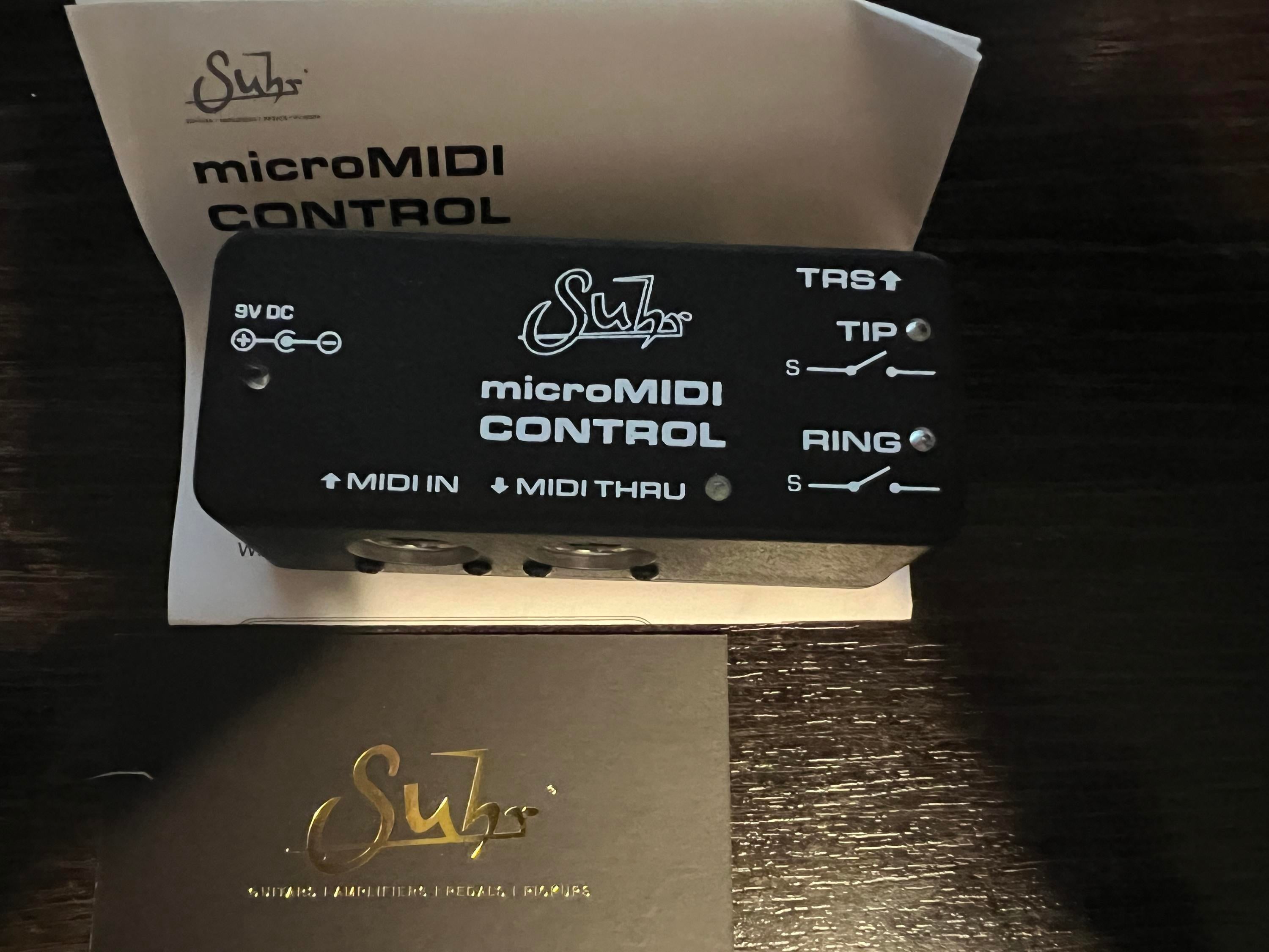 ギター Suhr microMIDI Control Suhr microMIDI Control | Suhr.com
